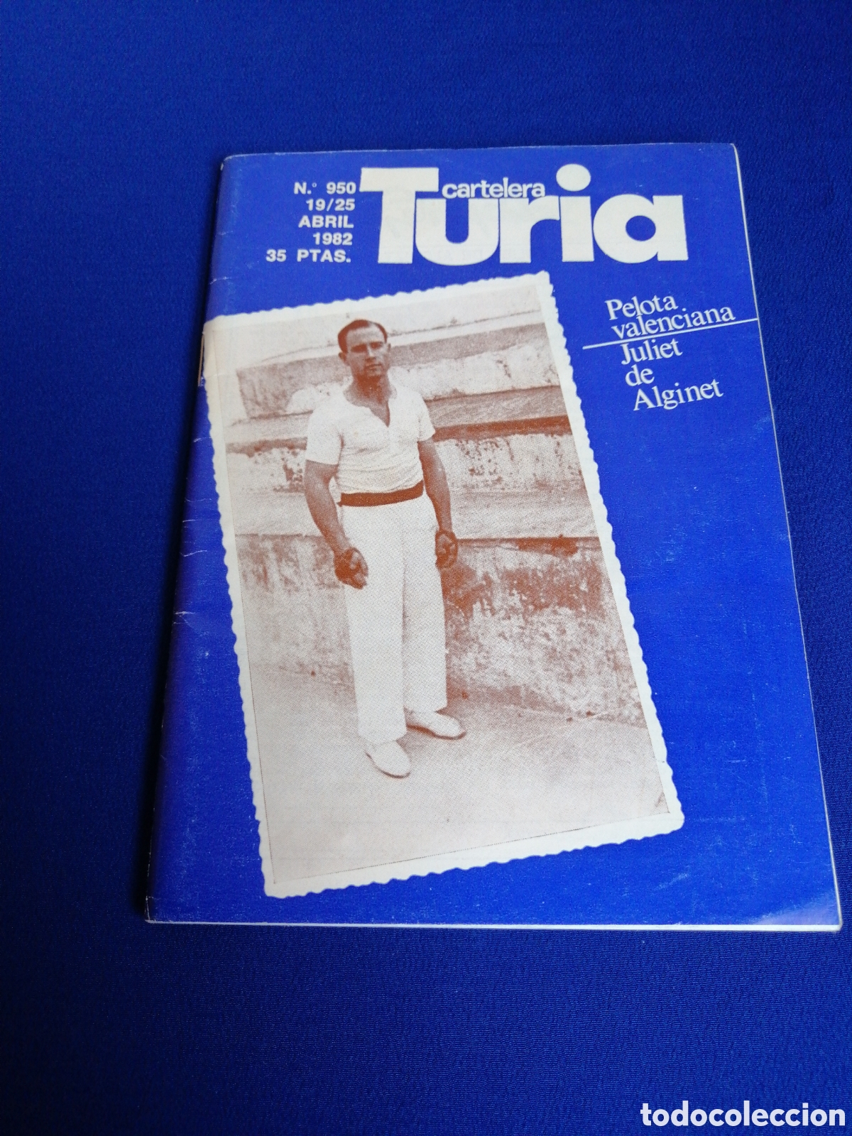 Cin&eacute;ma: CARTELERA TURIA N&Uacute;MERO 950 - PELOTA VALENCIANA JULIET DE ALGINET