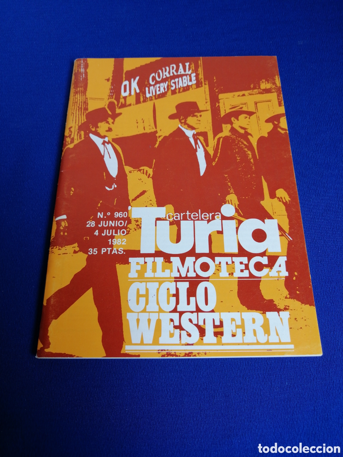 Cine: CARTELERA TURIA N&Uacute;MERO 960 - A&Ntilde;O 1982 - PUBLICIDAD DISCOTECAS MOVIDA VALENCIANA -