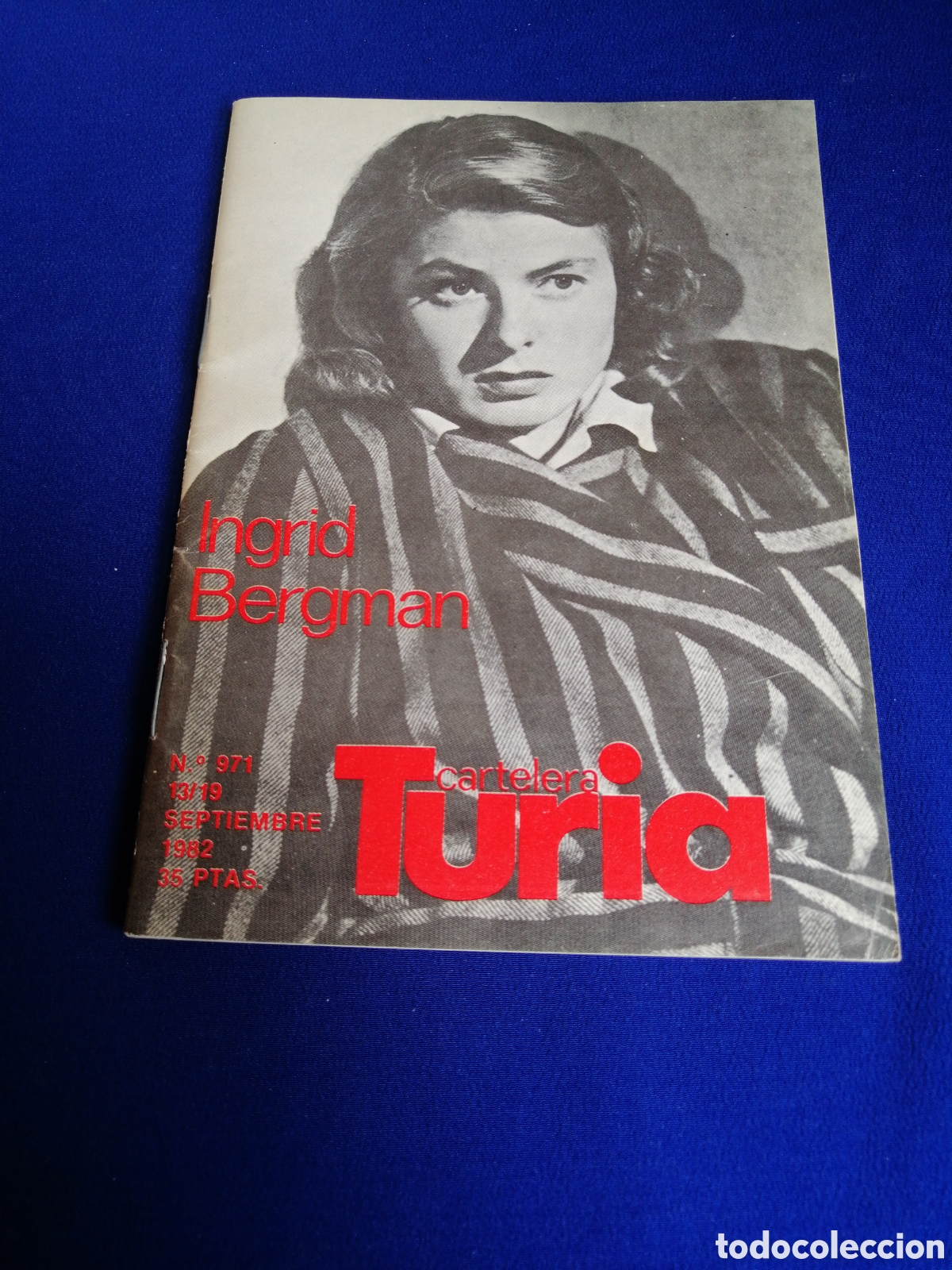 Kino: CARTELERA TURIA CARTELERA TURIA N&Uacute;MERO 971- A&Ntilde;O 1982- PUBLICIDAD DISCOTECAS MOVIDA VALENCIANA