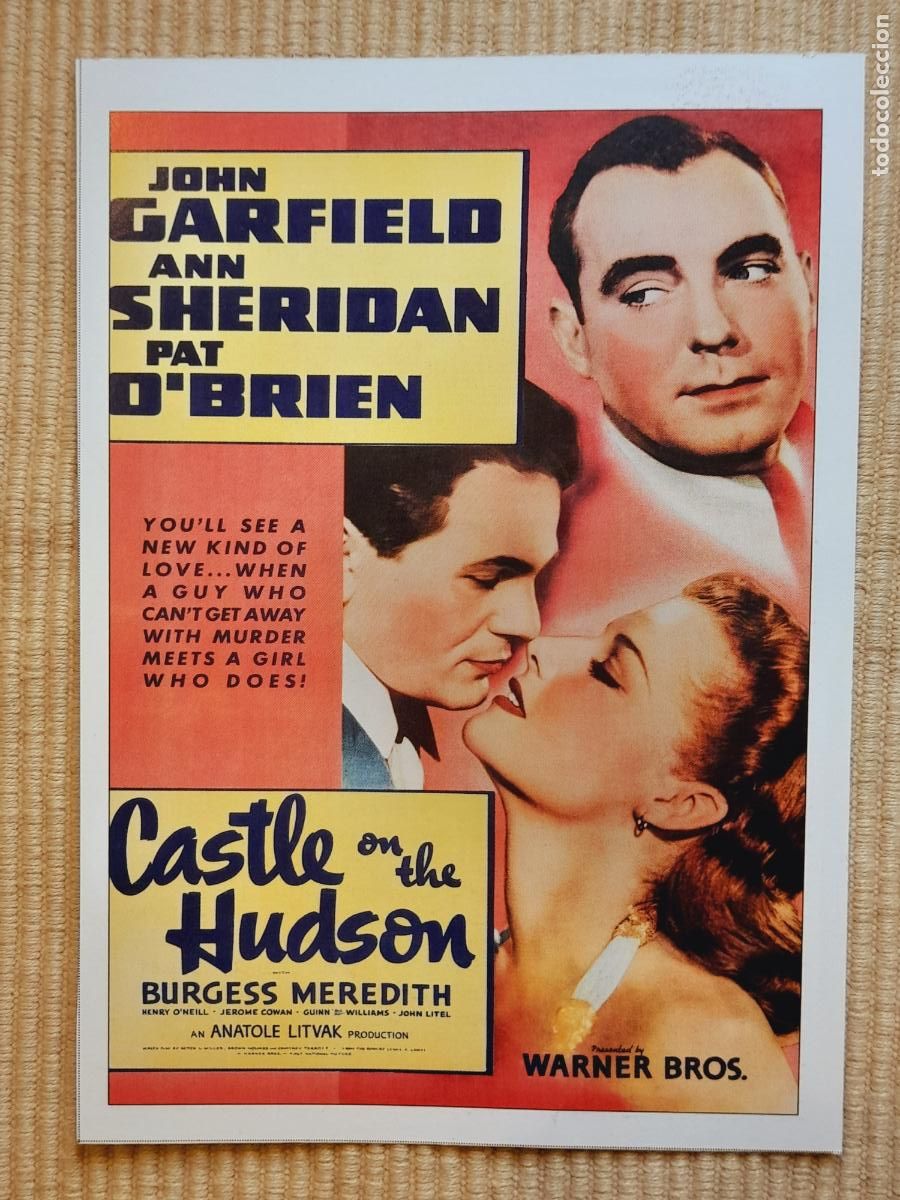 Cine: FICHA CINE NEGRO. A&Ntilde;OS SIN DIA (1940 Anatole Litvak) John Garfield, Ann Sheridan, Pat O'Brien