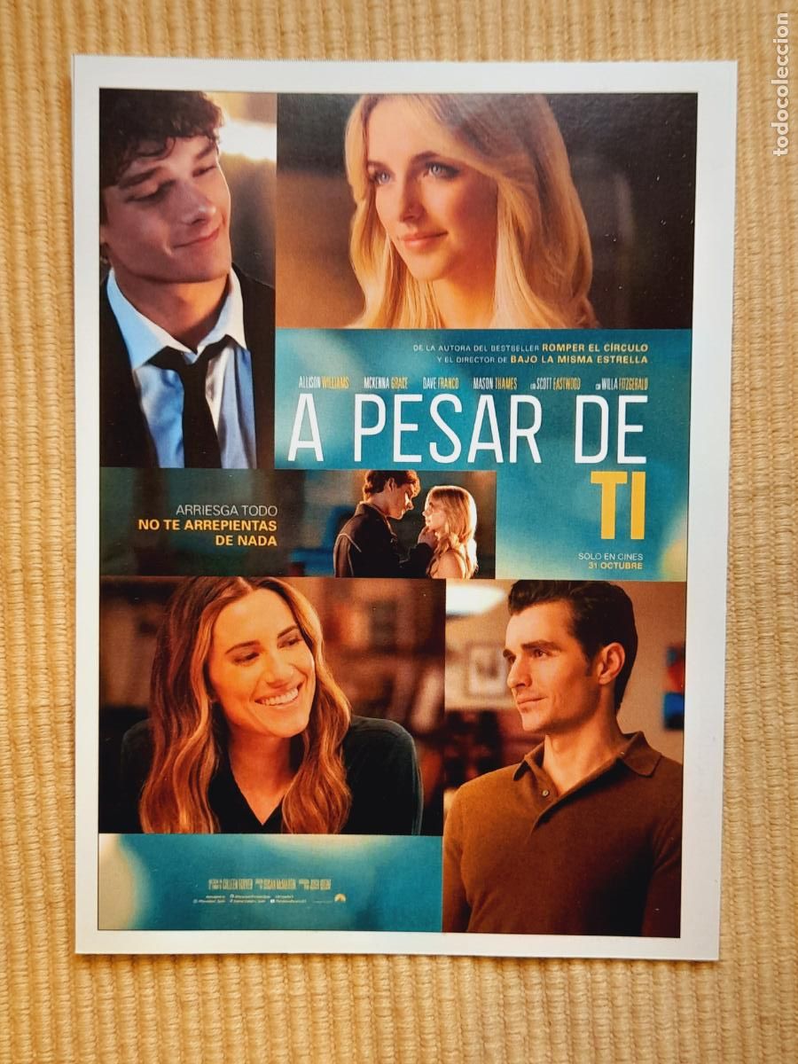 Cine: FICHA CINE. A PESAR DE TI (2025) Mckenna Grace, Mason Thames, Dave Franco, Allison Williams