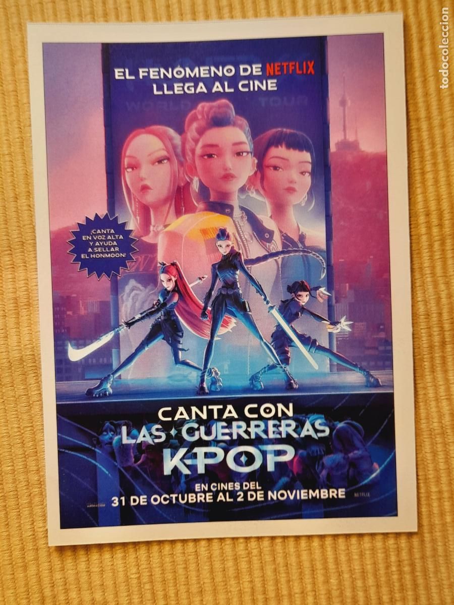 Cine: FICHA CINE ANIMACION. LAS GUERRERAS K-POP (2025 Chris Appelhans, Maggie Kang) Distribuidora: Netflix
