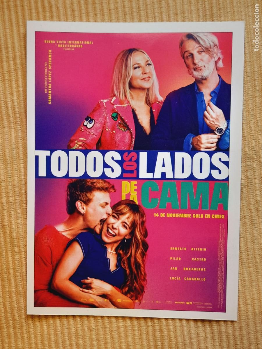 Cine: FICHA CINE ESPA&Ntilde;OL. TODOS LOS LADOS DE LA CAMA (2025) Ernesto Alterio, Pilar Castro, Luc&iacute;a Caraballo
