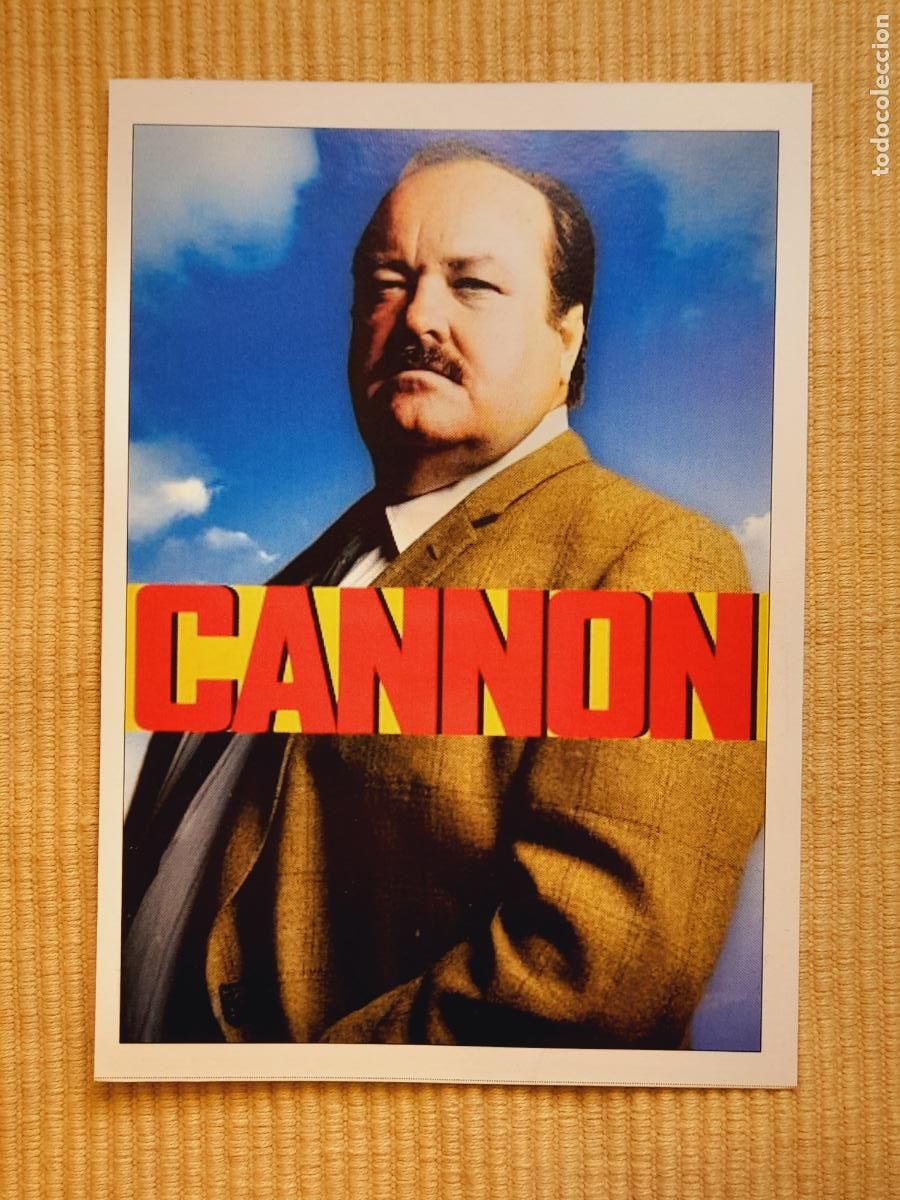 Cine: FICHA SERIE TV. CANNON (1971) William Conrad