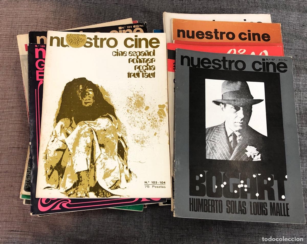 Cine: LOTE SURTIDO DE 44 REVISTAS NUESTRO CINE. A&Ntilde;OS 70