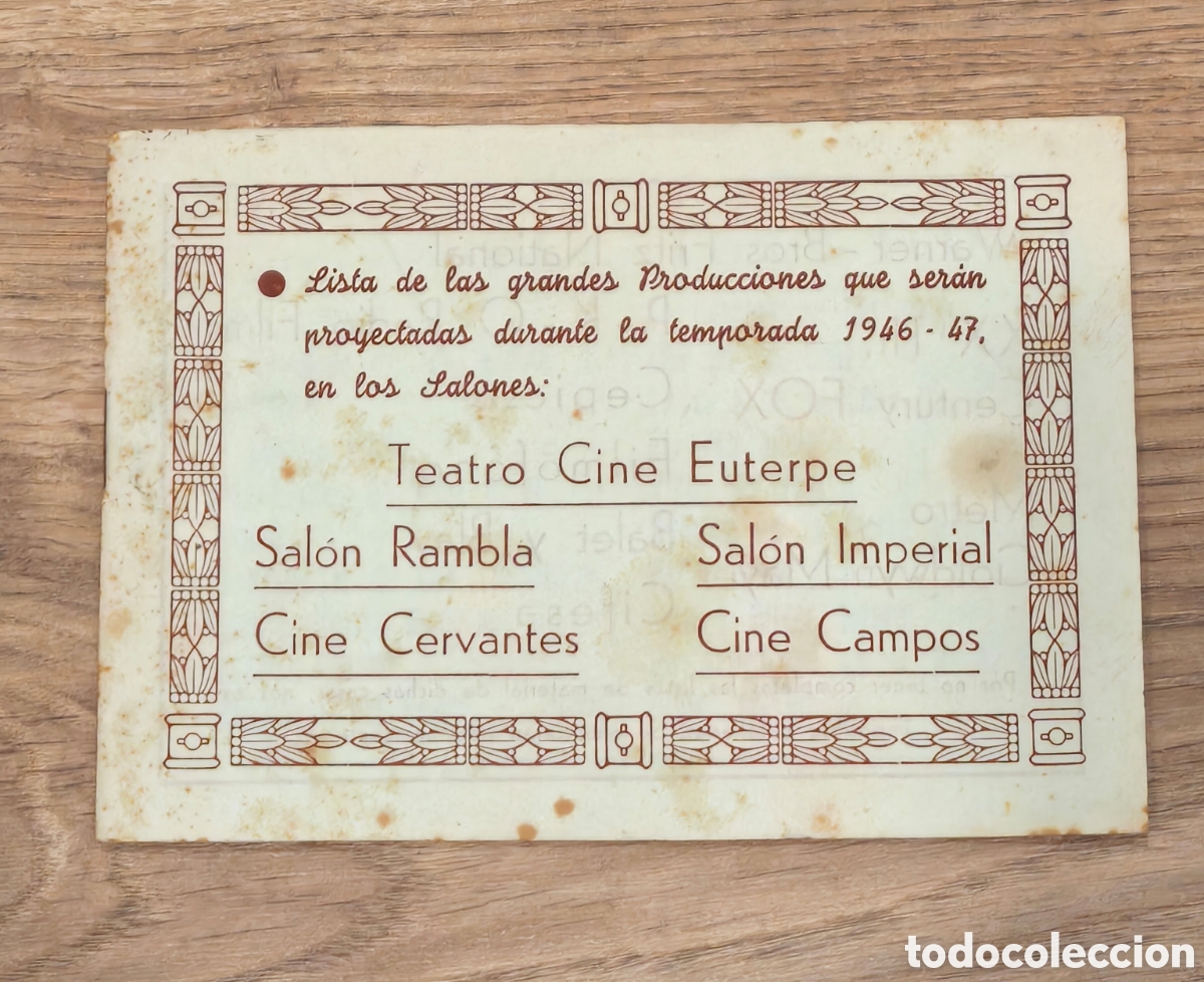 Cine: Varios programas, documentos de cine de los a&ntilde;os 40, 50 - Foto 13
