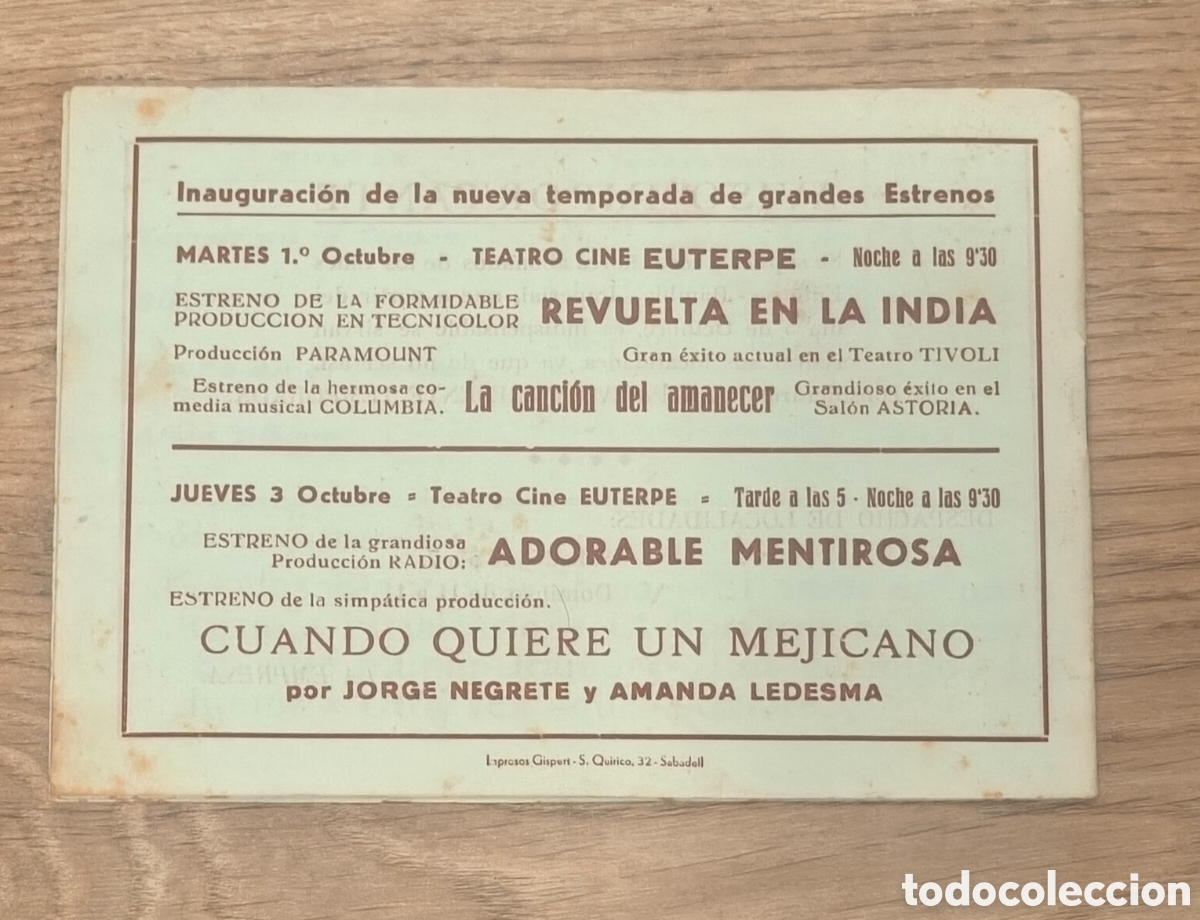 Cine: Varios programas, documentos de cine de los a&ntilde;os 40, 50 - Foto 14