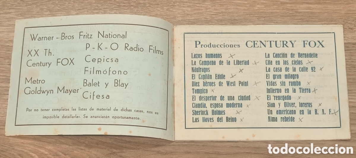 Cine: Varios programas, documentos de cine de los a&ntilde;os 40, 50 - Foto 15