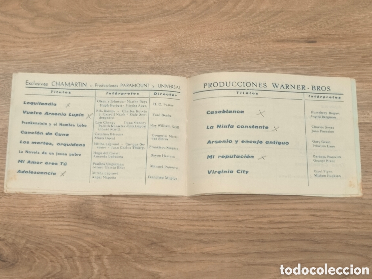 Cine: Varios programas, documentos de cine de los a&ntilde;os 40, 50 - Foto 16