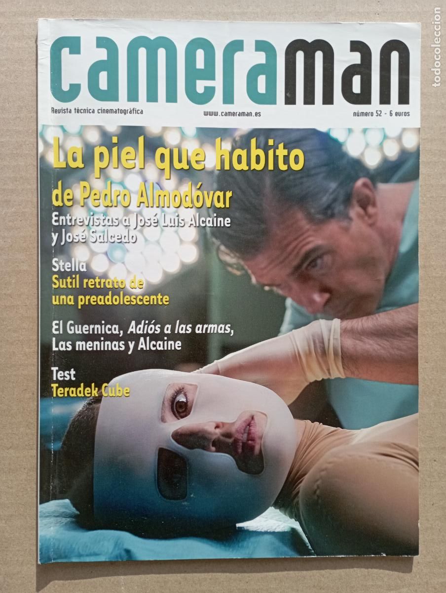 Cine: CAMERAMAN REVISTA T&Eacute;CNICA CINEMATOGR&Aacute;FICA N&ordm; 52 - 2011 - MUY NUEVA