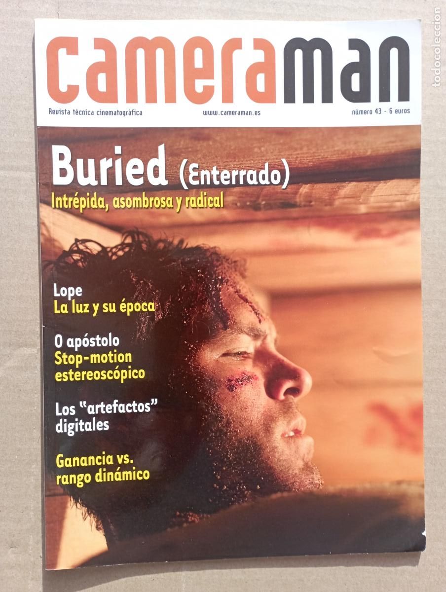 Cine: CAMERAMAN REVISTA T&Eacute;CNICA CINEMATOGR&Aacute;FICA N&ordm; 43 - SEPTIEMBRE 2010 - MUY NUEVA