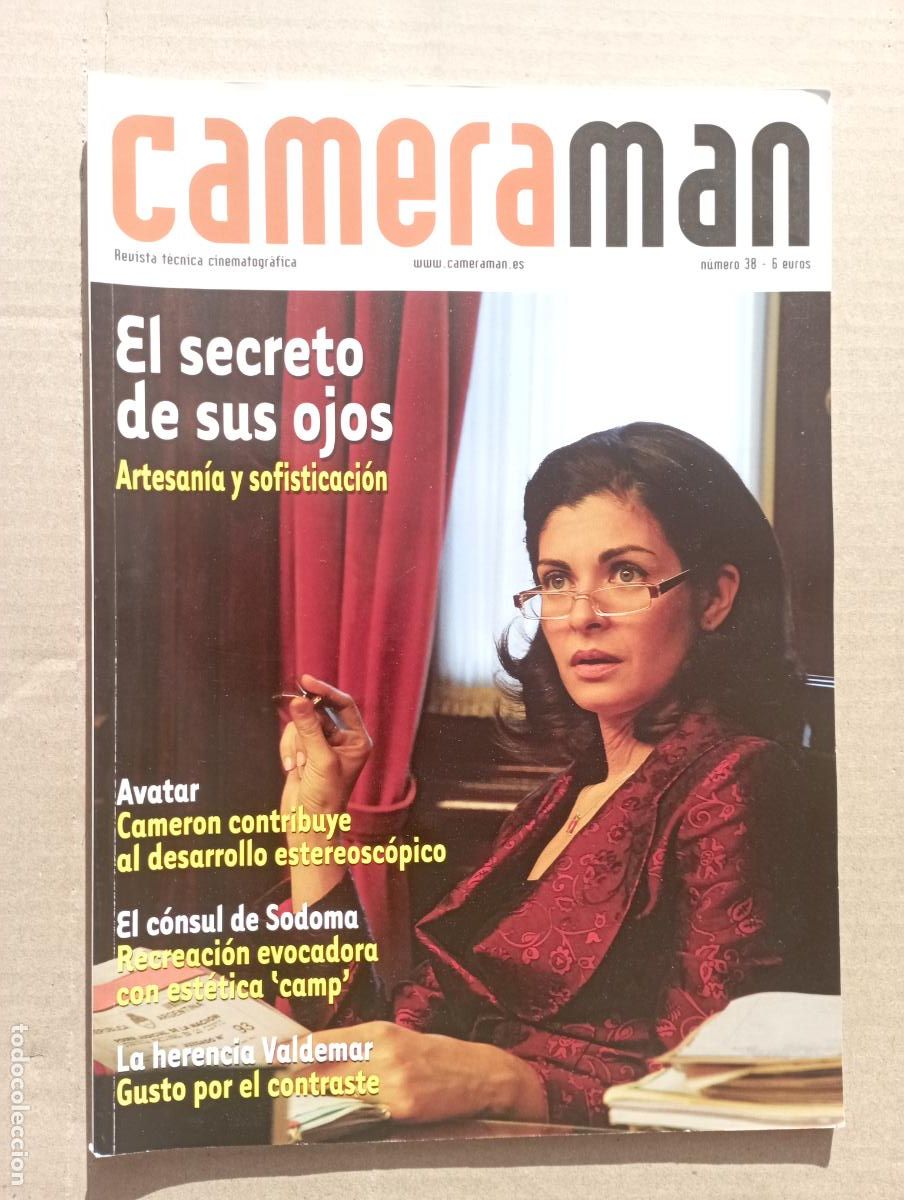 Cine: CAMERAMAN REVISTA T&Eacute;CNICA CINEMATOGR&Aacute;FICA N&ordm; 38 - 2010 - MUY NUEVA