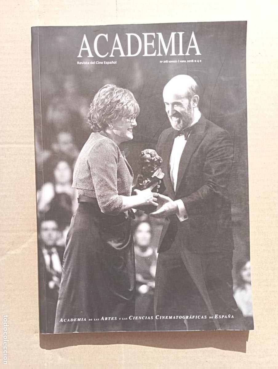 Cine: ACADEMIA REVISTA DEL CINE ESPA&Ntilde;OL NUM 218 MARZO 2016 MUY NUEVA O COMO NUEVA, 114 PGS.