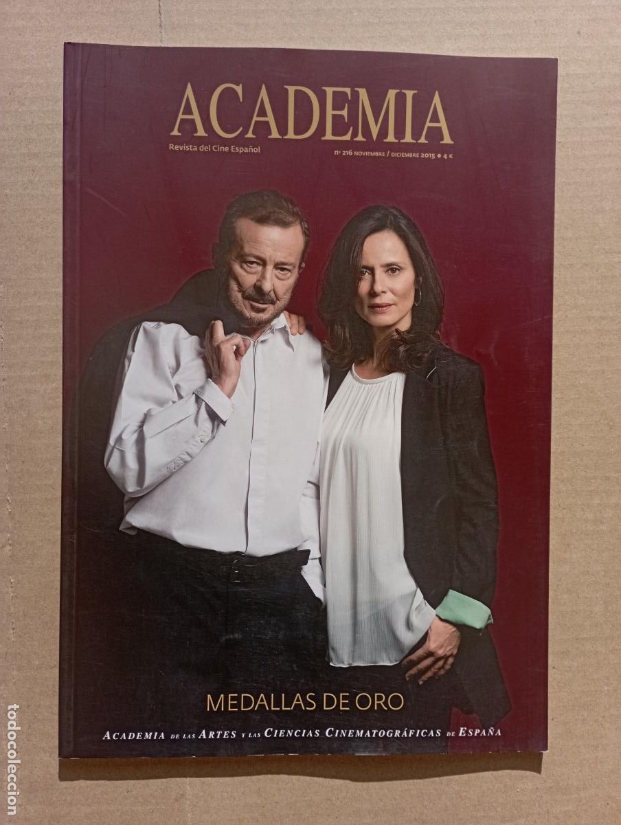 Cine: ACADEMIA REVISTA DEL CINE ESPA&Ntilde;OL NUM 216 NOVIEMBRE/DICIEMBRE 2015 MUY NUEVA O COMO NUEVA