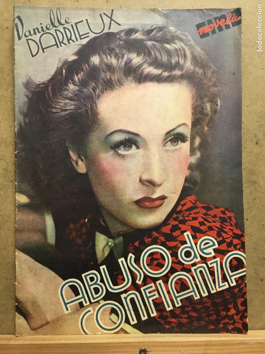 Cine: AEV67 ABUSO DE CONFIANZA DANIELLE DARRIEUX CINE NOVELA CON FOTOS