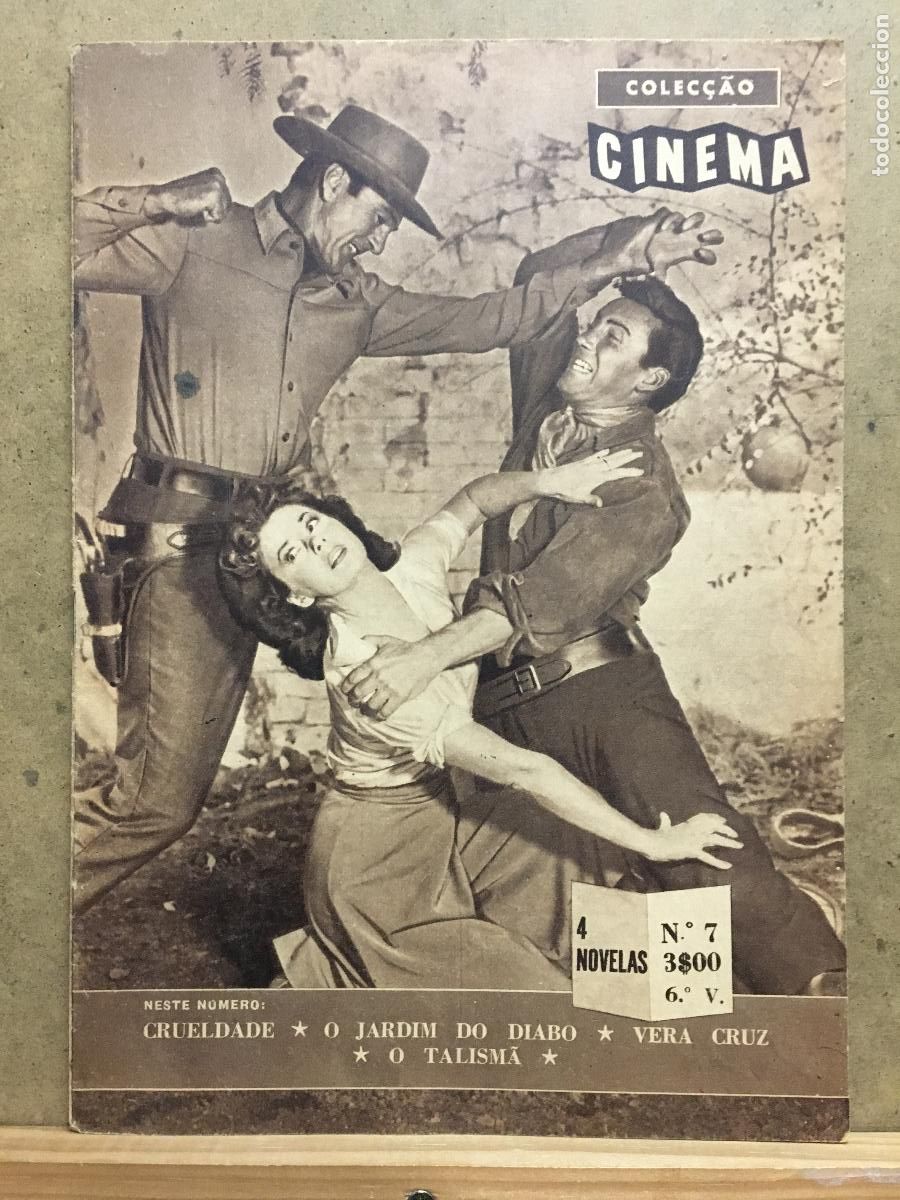 Cine: AEV67 JARDIN DEL DIABLO VERA CRUZ HOMICIDIO TALISMAN 4 NOVELA con fotos PORTUGUESA SELEC&Ccedil;AO CINEMA