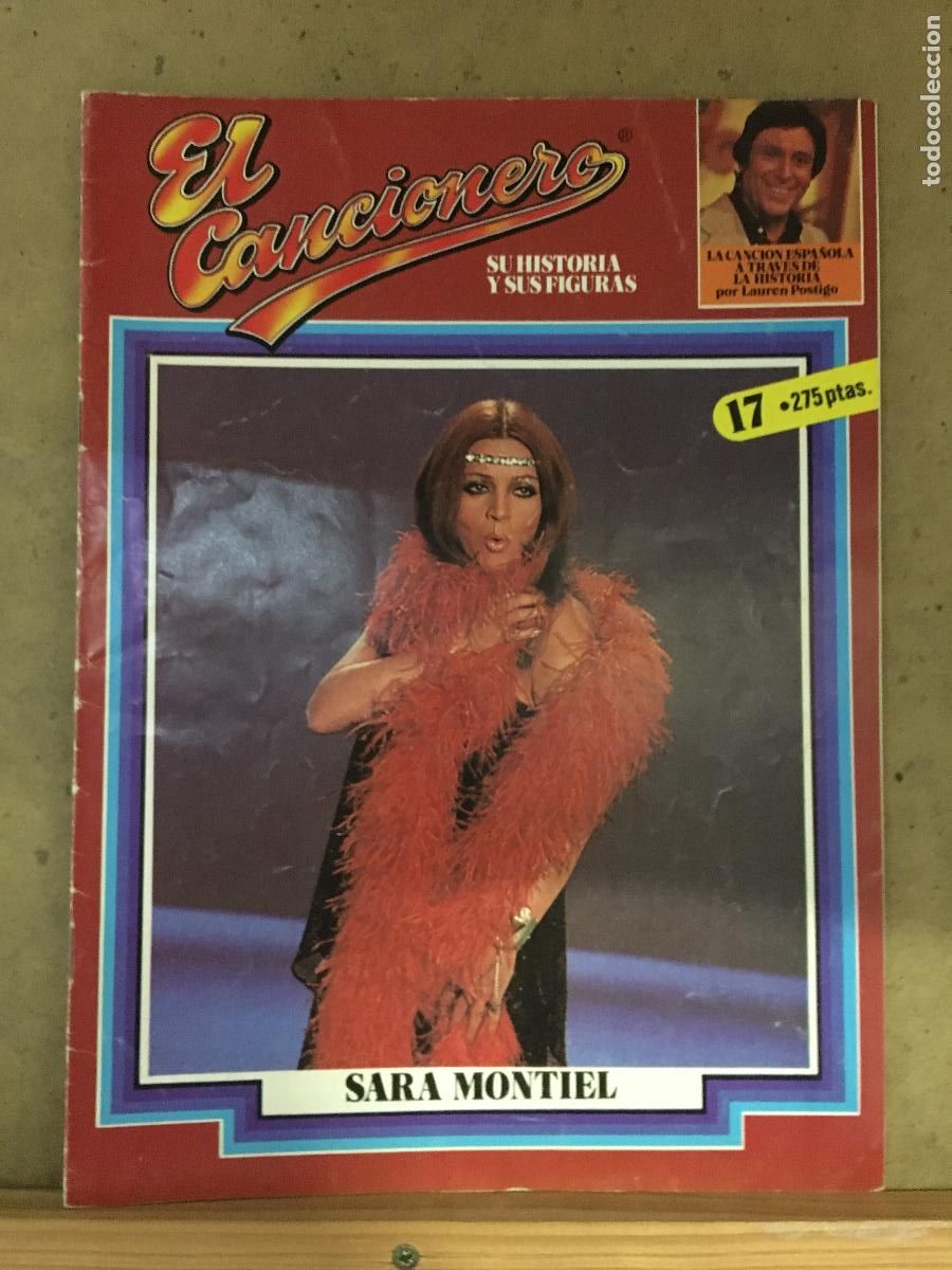 Cine: AEV72 SARA MONTIEL EL CANCIONERO REVISTA FASCICULO N&ordm; 17