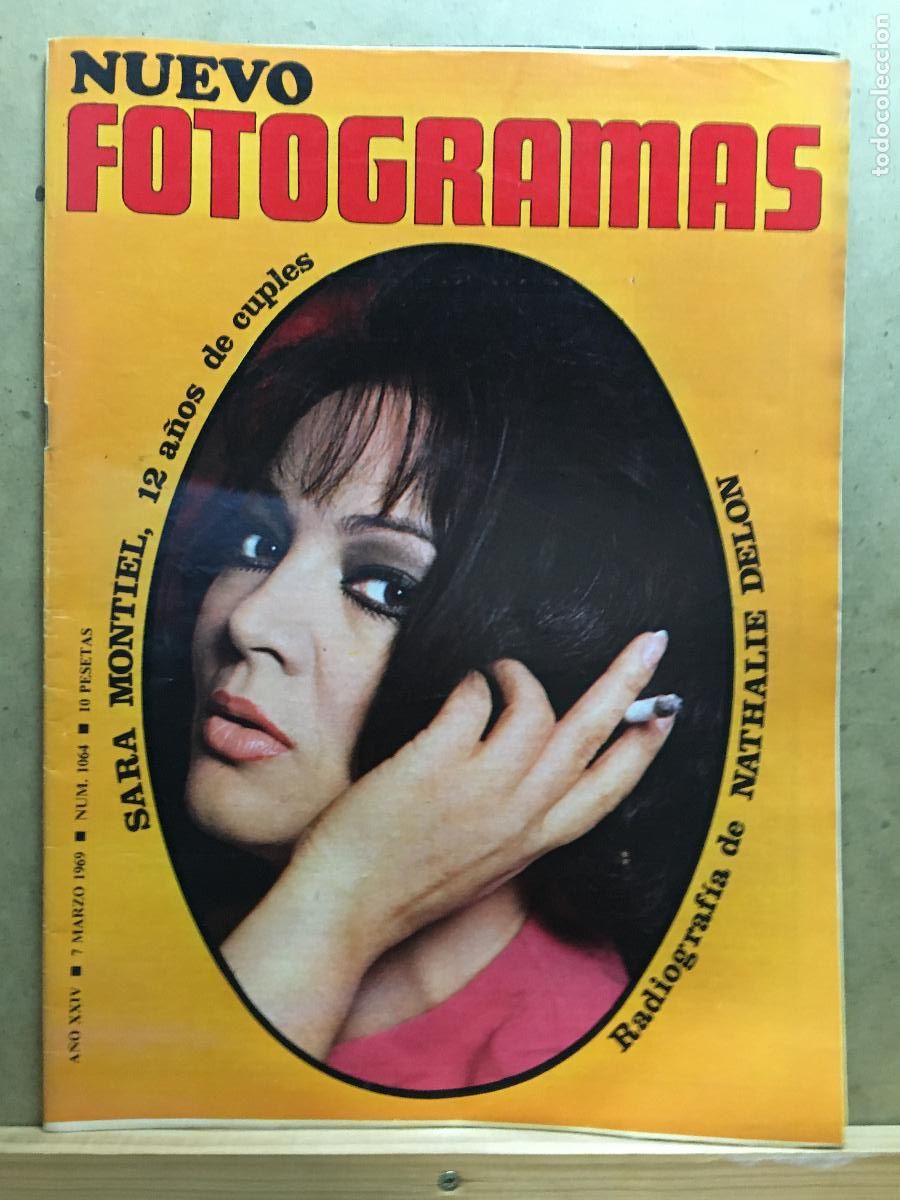 Cine: AEV74 SARA MONTIEL FOTOGRAMAS REVISTA ESPA&Ntilde;OLA N&ordm; 1064 7 marzo 1969