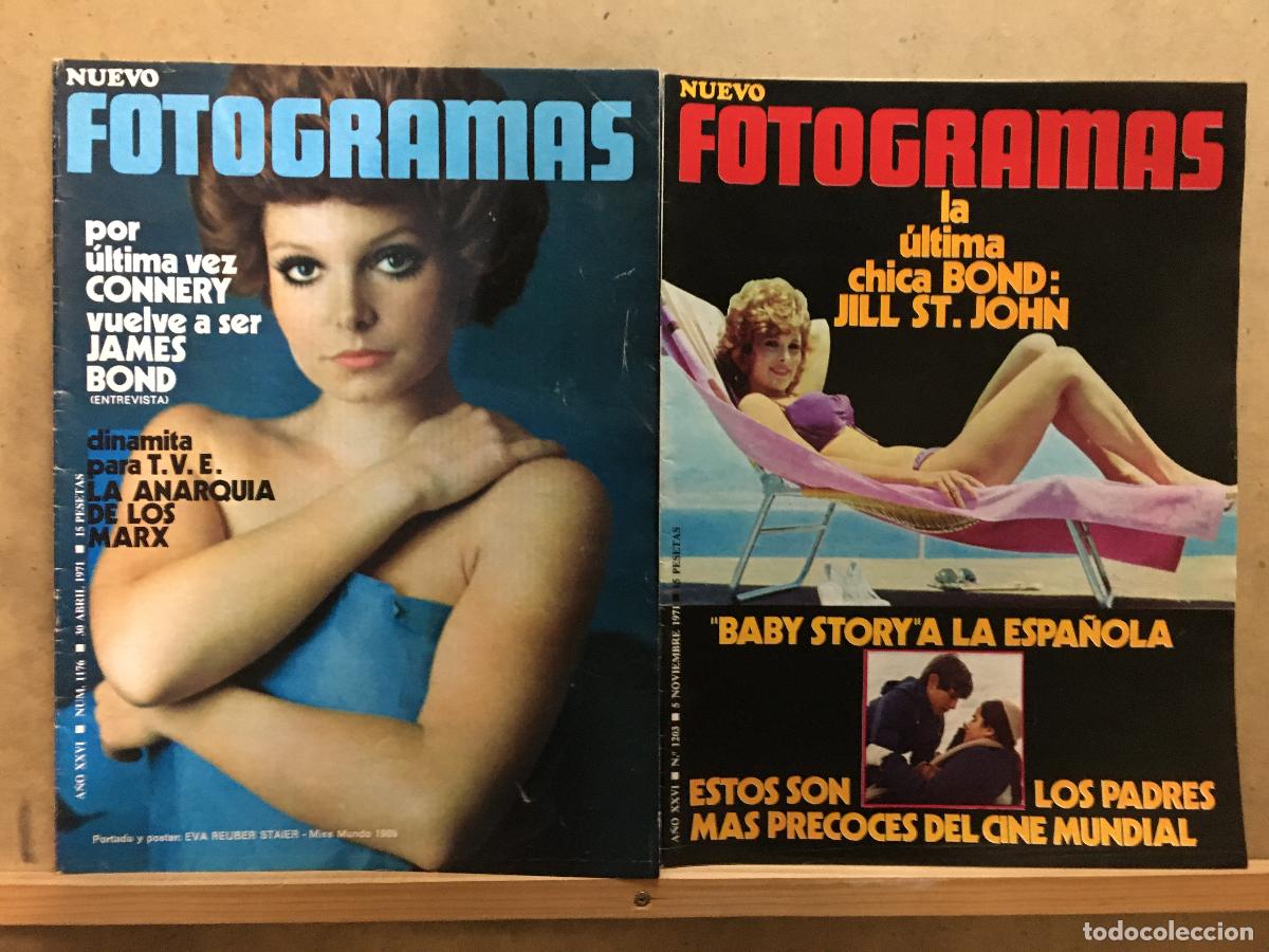 Cine: AEV82 JAMES BOND 007 LOTE 2 FOTOGRAMAS REVISTA ESPA&Ntilde;OLA N&ordm; 1176 Y 1203