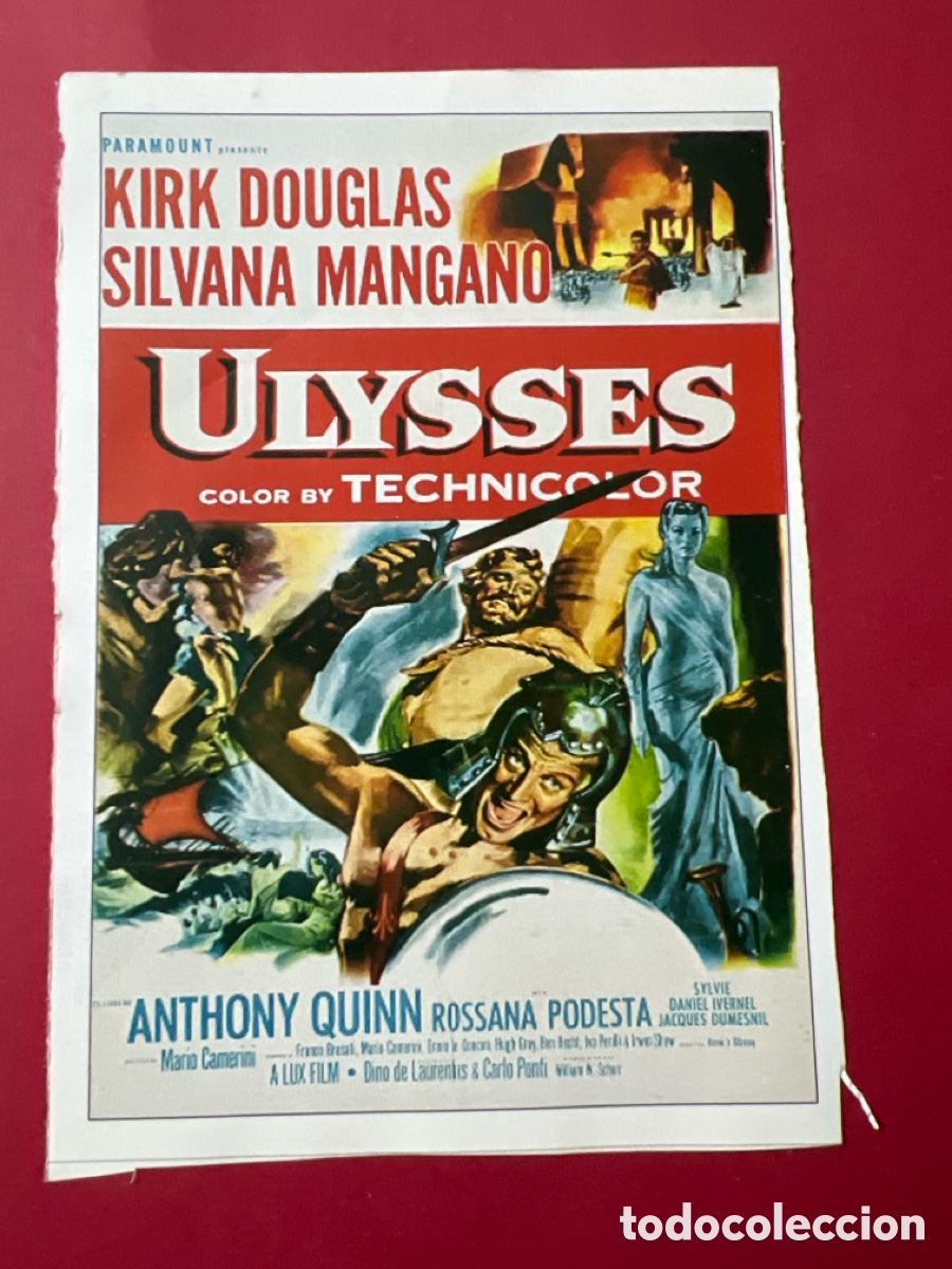 Cine: W6. CARTEL - MAN&Iacute;A - ULISES