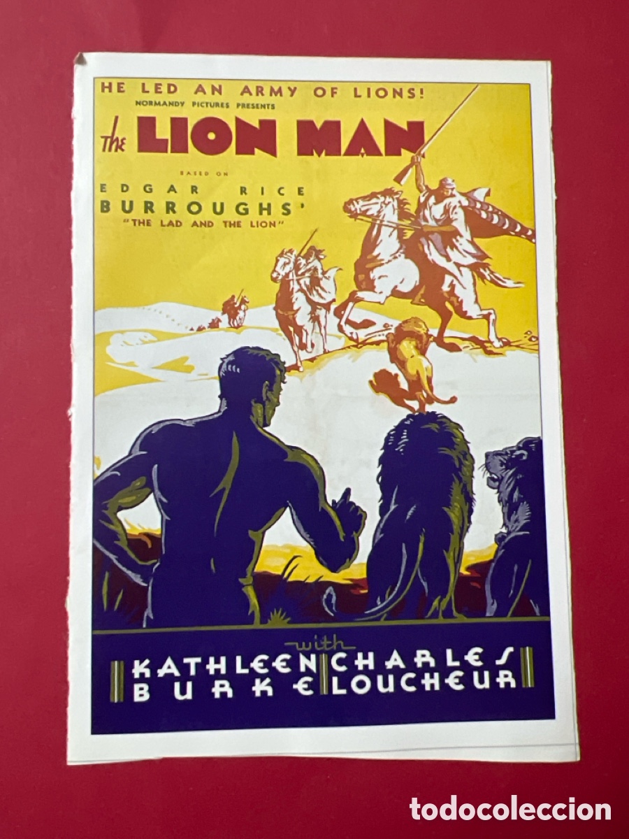 Cine: W8. CARTEL - MAN&Iacute;A - THE LION MAN