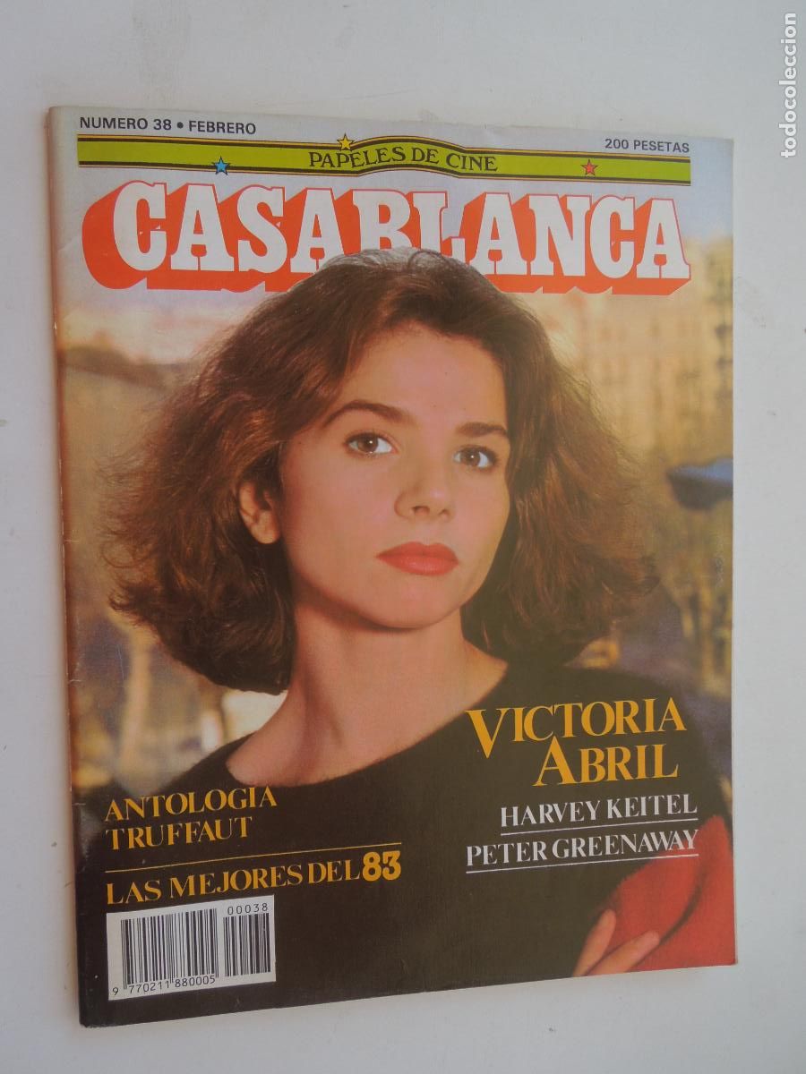 Cine: CASABLANCA N&ordm; 38- REVISTA DE CINE FEBRERO 84- VICTORIA ABRIL. ANTOLOGIA TRUFFAUT