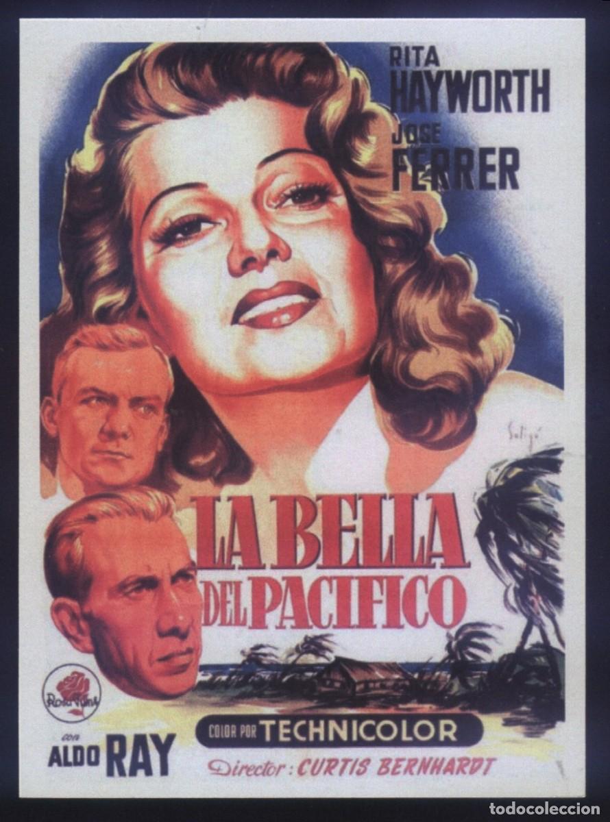 Cine: Q-01787- LA BELLA DEL PACIFICO (Miss Sadie Thompson) (SOLIG&Oacute;) COPIA CON FORMATO FOLLETO MANO