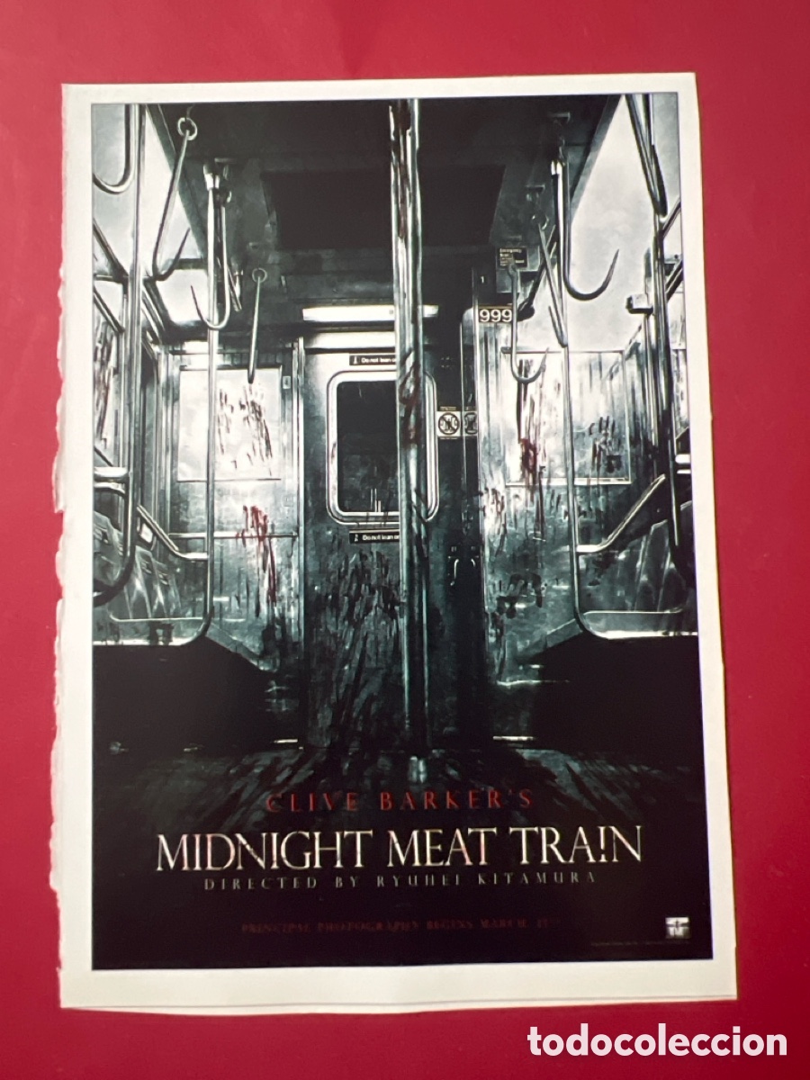 Cine: W75. TERROR MAN&Iacute;A-EL TERROR DE CLIVE BARKER - ACCI&Oacute;N - EL VAG&Oacute;N DE LA MUERTE