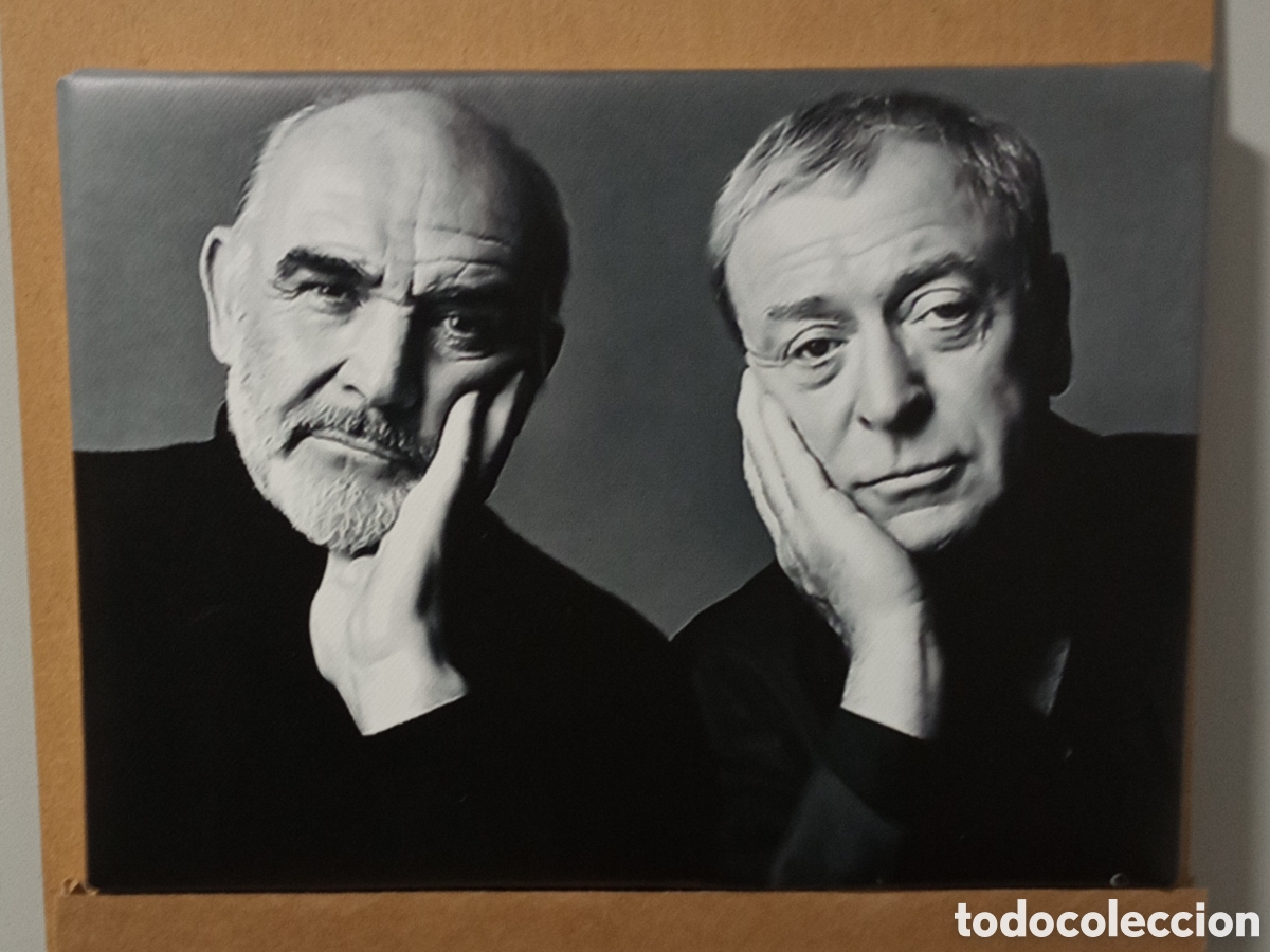 Cine: Cuadro SEAN CONNERY y MICHAEL CAINE - Foto 1
