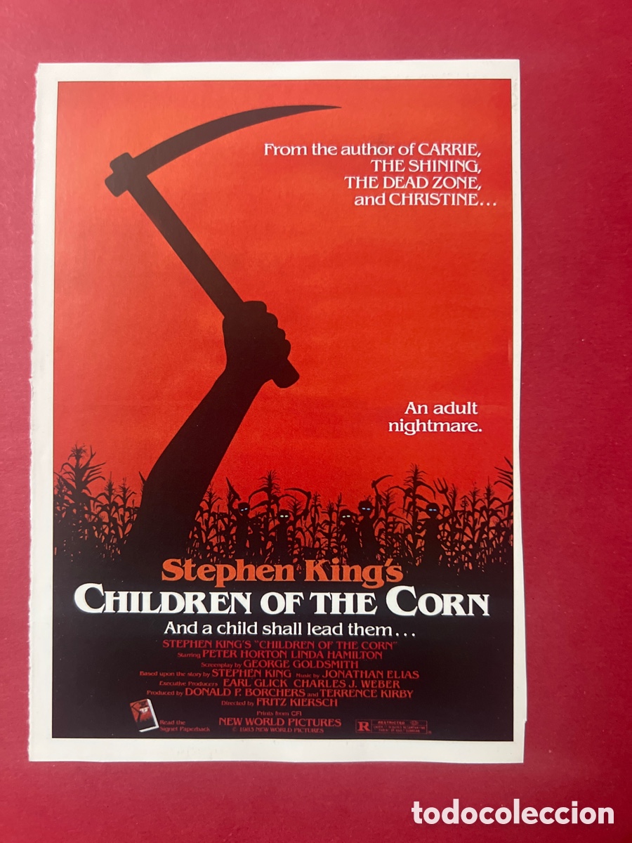 Cine: W96. TERROR - MAN&Iacute;A STEPHEN KING - LOS CHICOS DEL MA&Iacute;Z