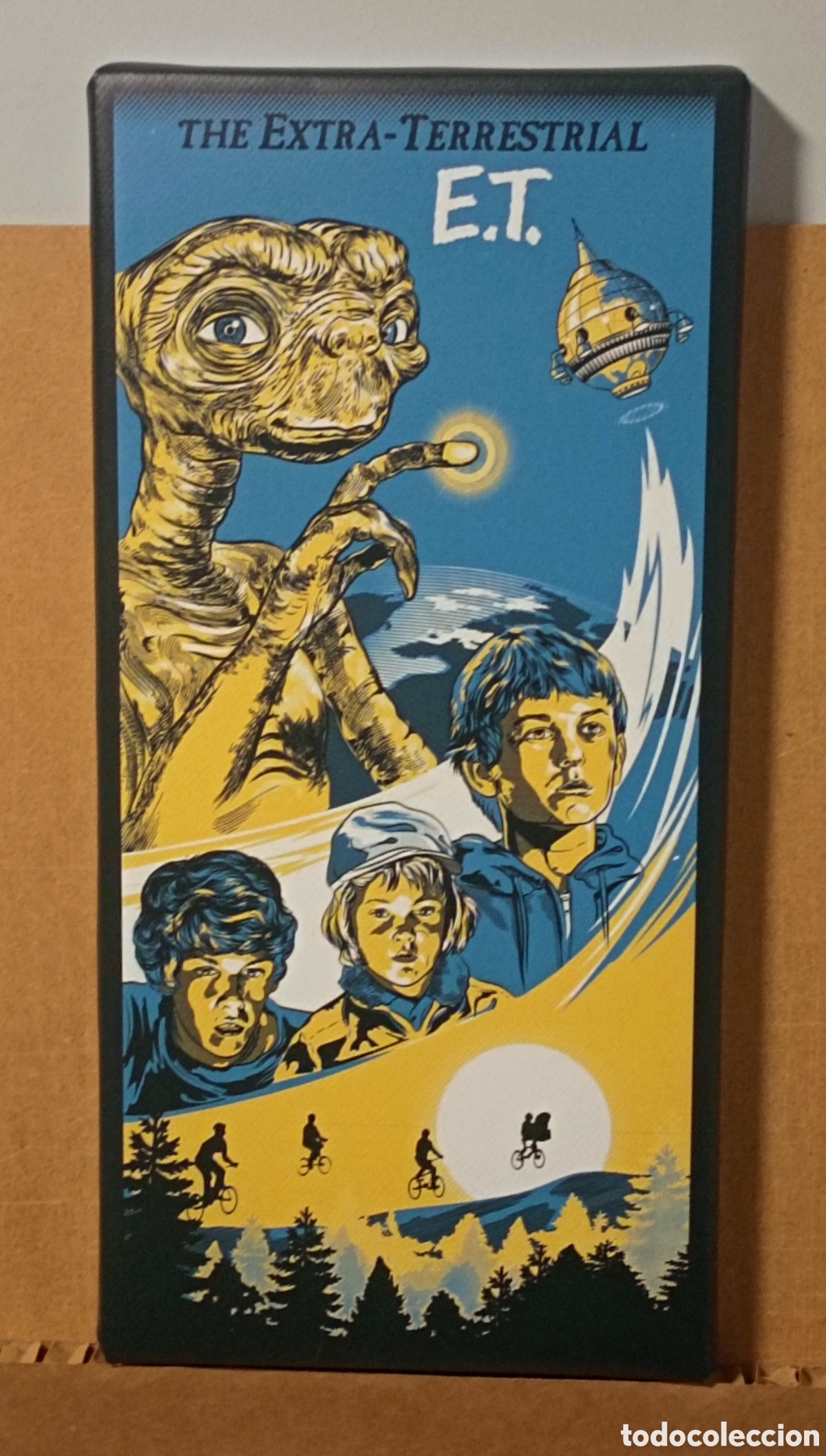 Cine: Cuadro cartel E.T. El extraterrestre - Foto 1