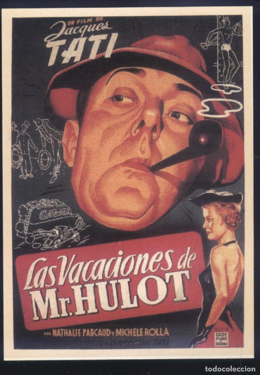 Cine: Q-02276- LAS VACACIONES DE MR. HULOT (SOLIG&Oacute;) (COPIA FORMATO FOLLETO MANO) Jacques Tati