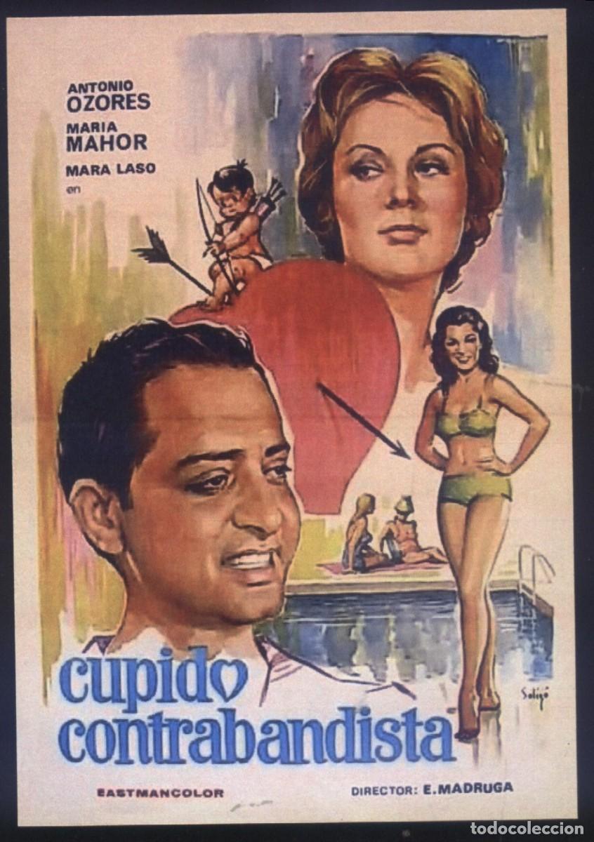 Cine: Q-07461- CUPIDO CONTRABANDISTA (SOLIG&Oacute;) (COPIA CON FORMATO FOLLETO DE MANO) Antonio Ozores