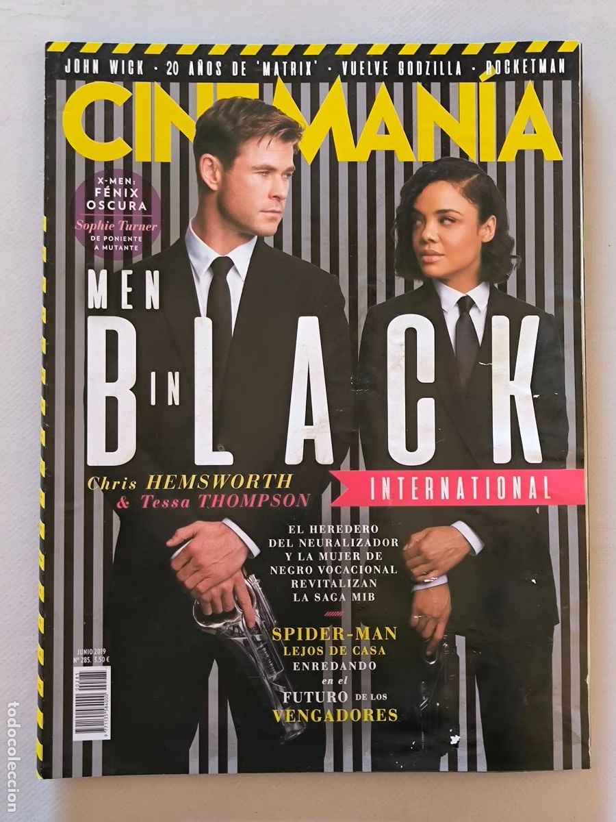 Cine: REVISTA CINEMANIA N&ordm; 285 - JUNIO 2019 - MEN IN BLACK INTERNATIONAL / X MEN FENIX OSCURA (HL)