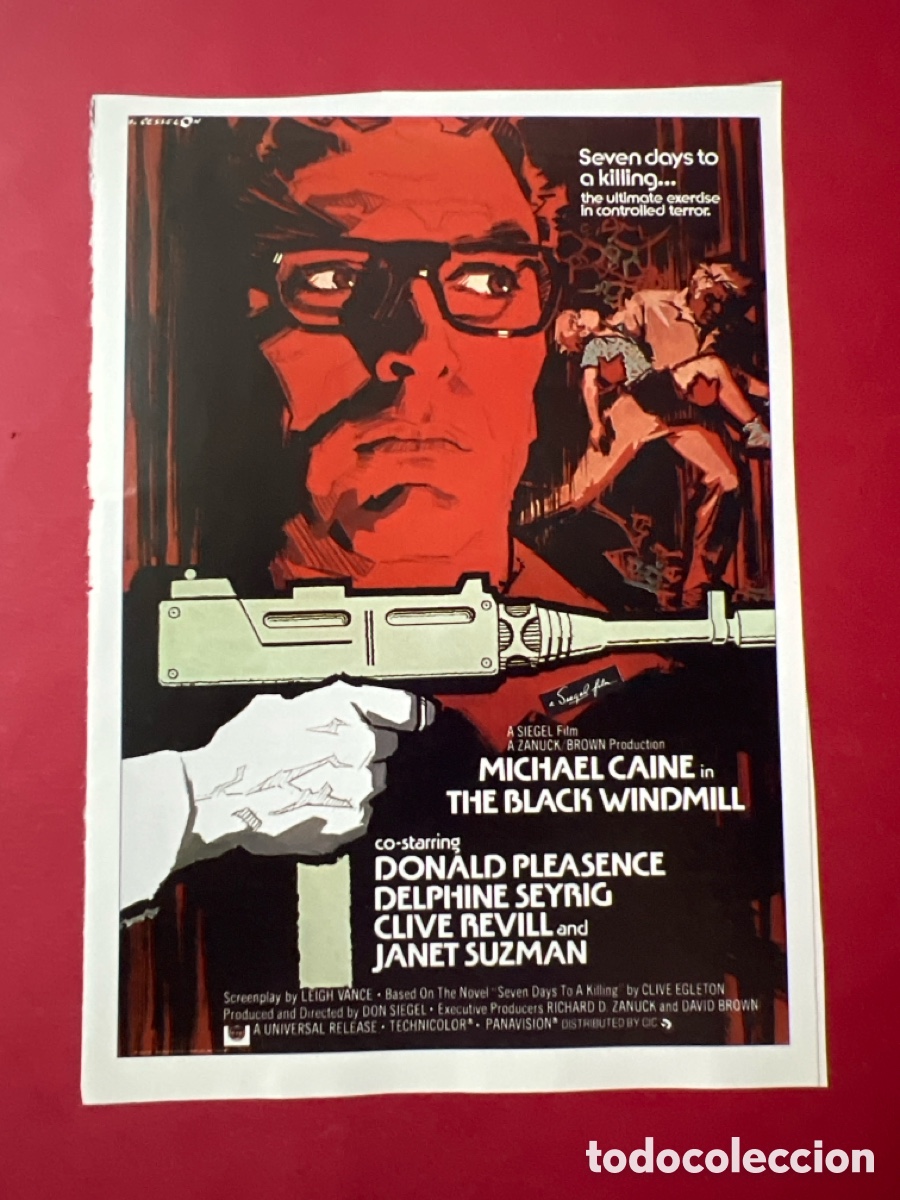 Cine: W112. CARTEL-MAN&Iacute;A ESP&Iacute;AS BRIT&Aacute;NICOS - EL MOLINO NEGRO