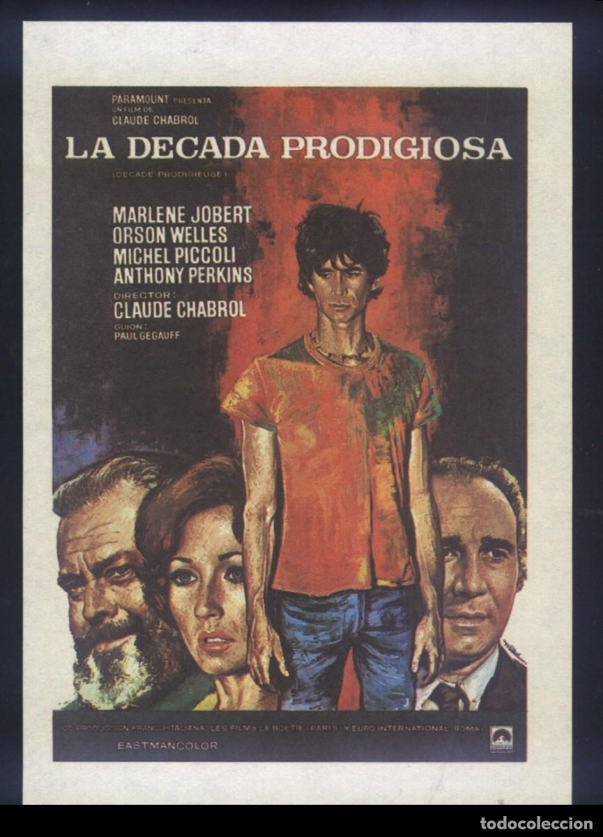 Cine: Q-09371- LA DECADA PRODIGIOSA (LA D&Eacute;CADE PRODIGIEUSE) ORSON WELLES