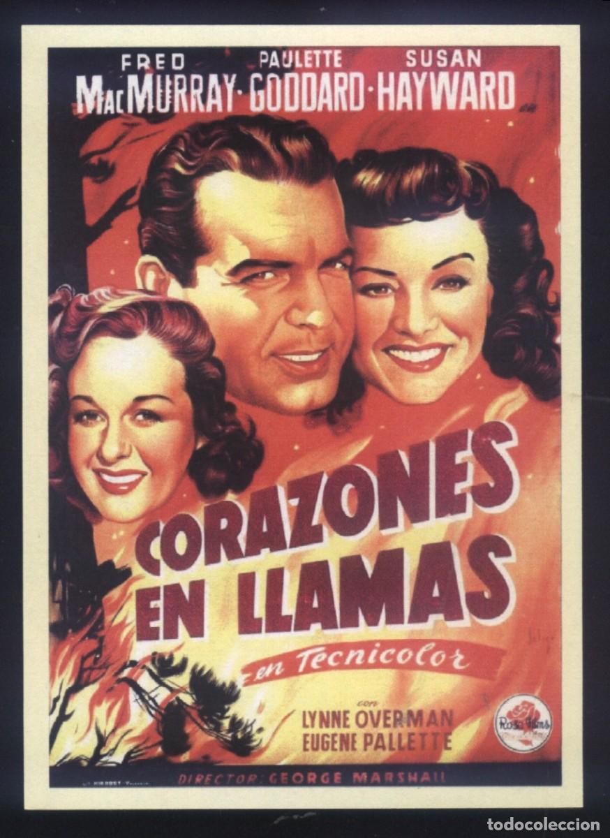 Cine: Q-01984- CORAZONES EN LLAMAS (The Forest Rangers) (SOLIG&Oacute;) Fred MacMurray