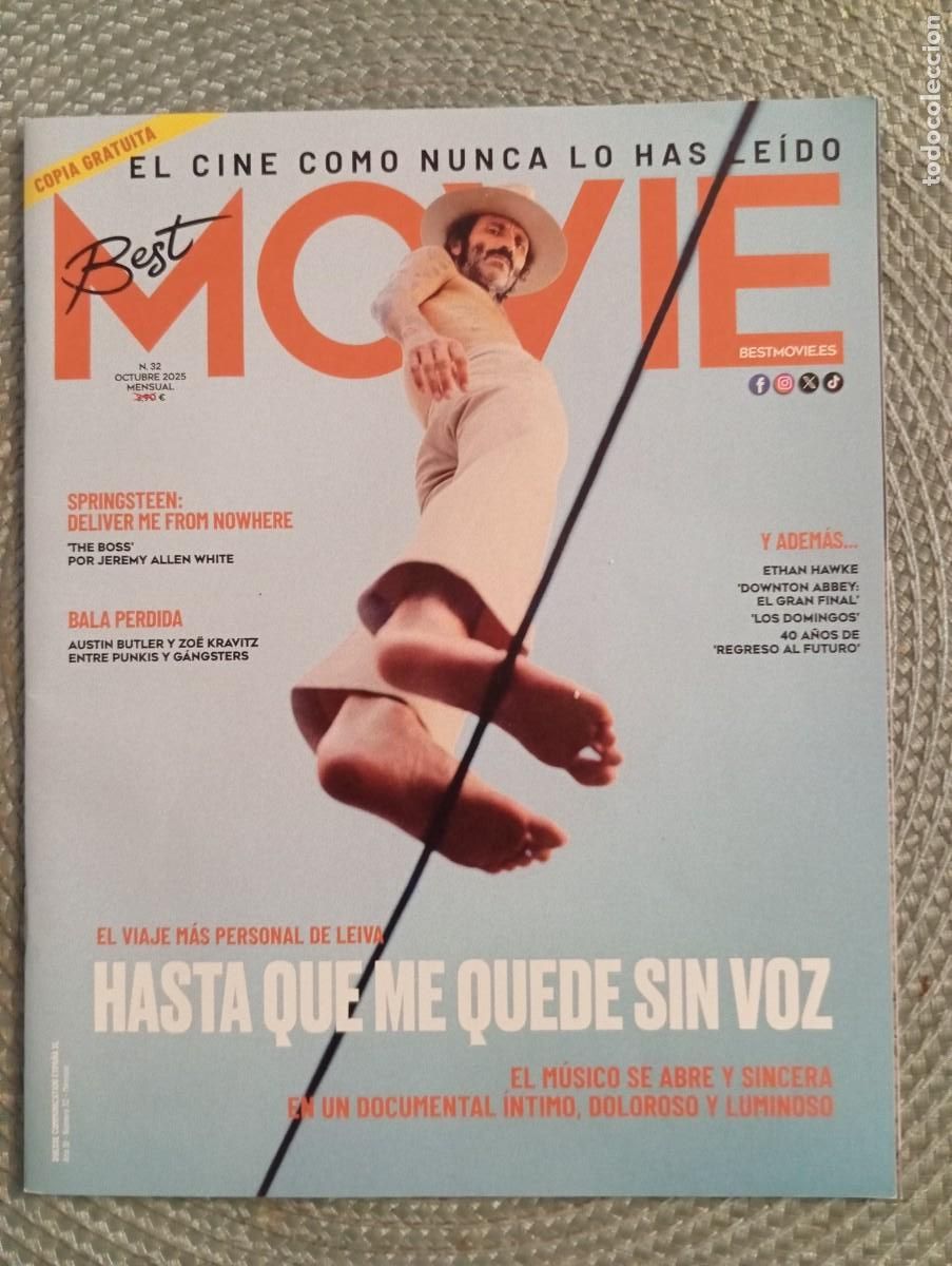 Cine: REVISTA ** BEST MOVIE **. CINESA. . N 32. OCTUBRE 2025.. SPRINGSTEEN....