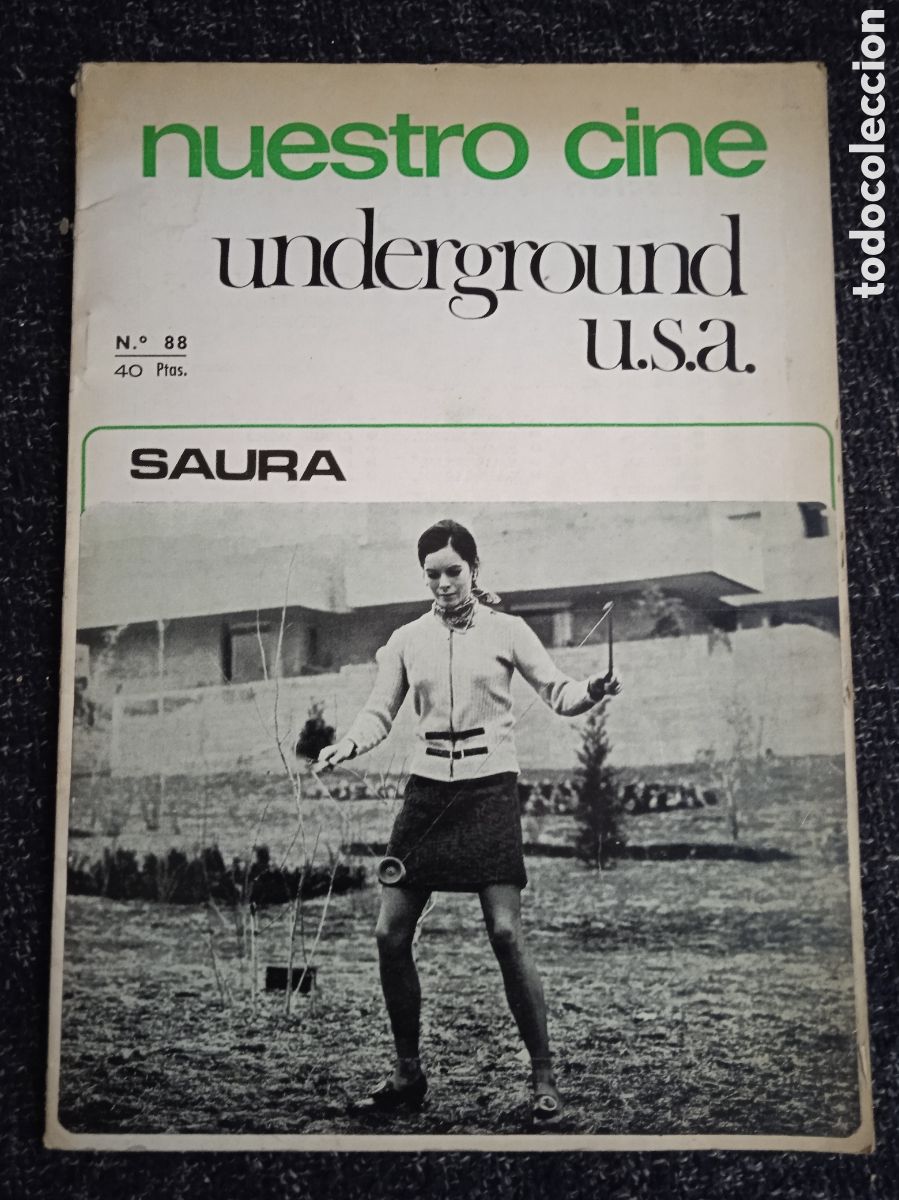 Cine: NUESTRO CINE N&ordm; 88 underground U.S.A. - SAURA