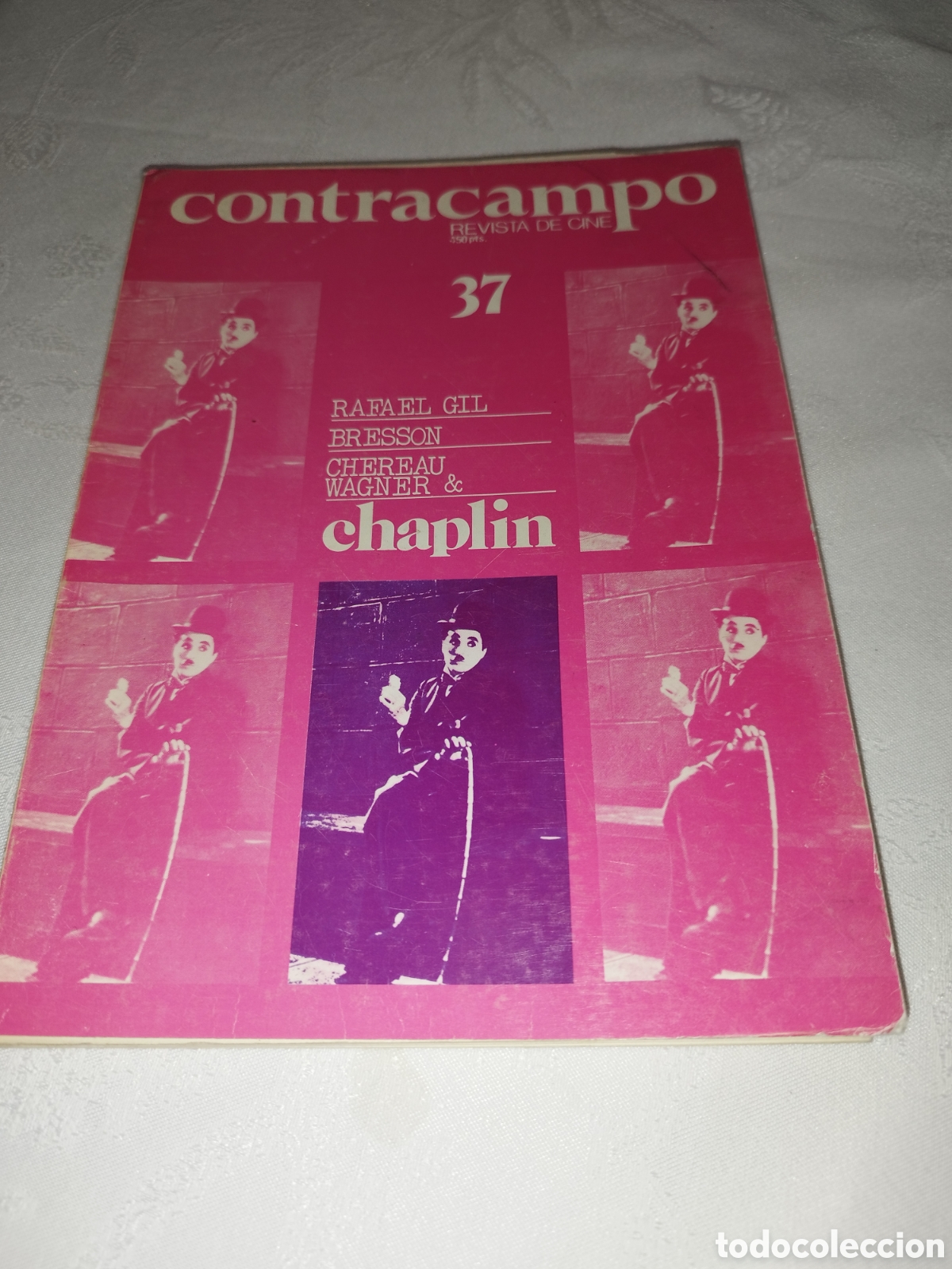 Cine: REVISTA DE CINE: CONTRACAMPO N.&ordm; 37. 1984 CHAPLIN. ILUSTRADA.