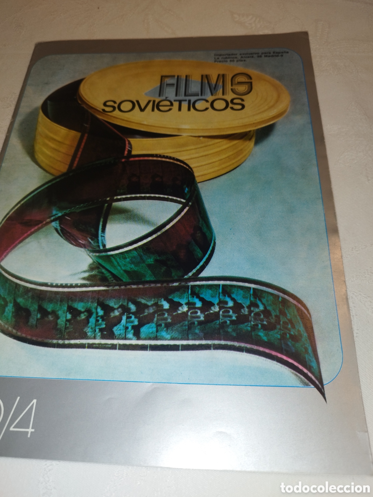 Cine: REVISTA FILMS SOVIETICOS 80/4 1980 ILUSTRADA.