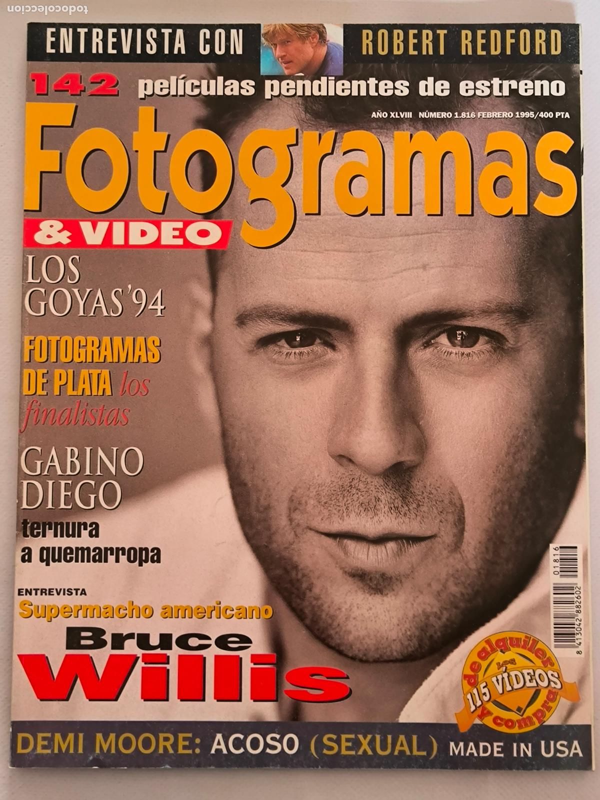 Cine: FOTOGRAMAS A&Ntilde;O XLVIII N&ordm; 1816 - FEBRERO 1995 (IP)