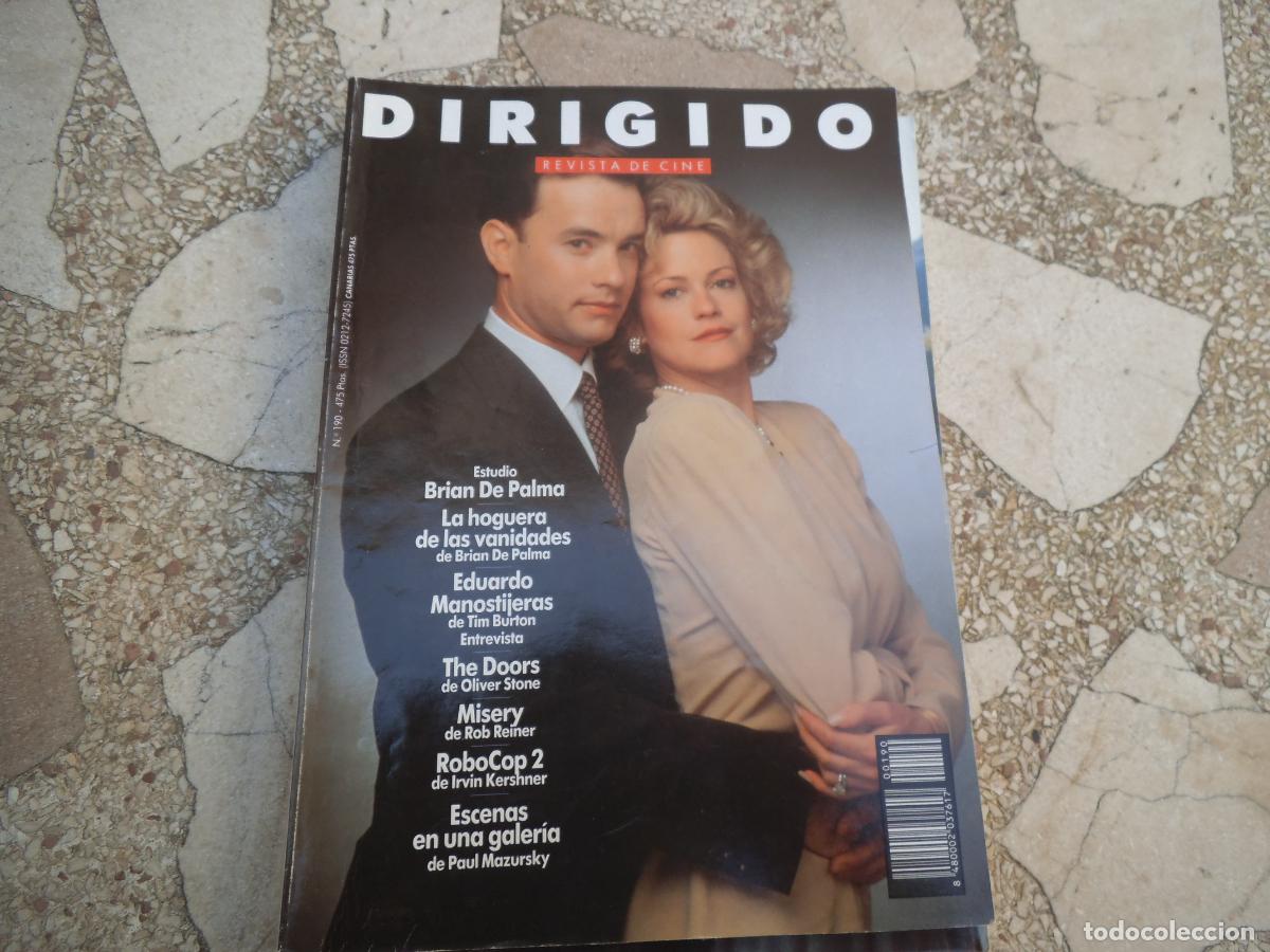 Cine: dirigido por n&ordm; 190, estudio brian de palma, the doors, la hoguera de las vanidades