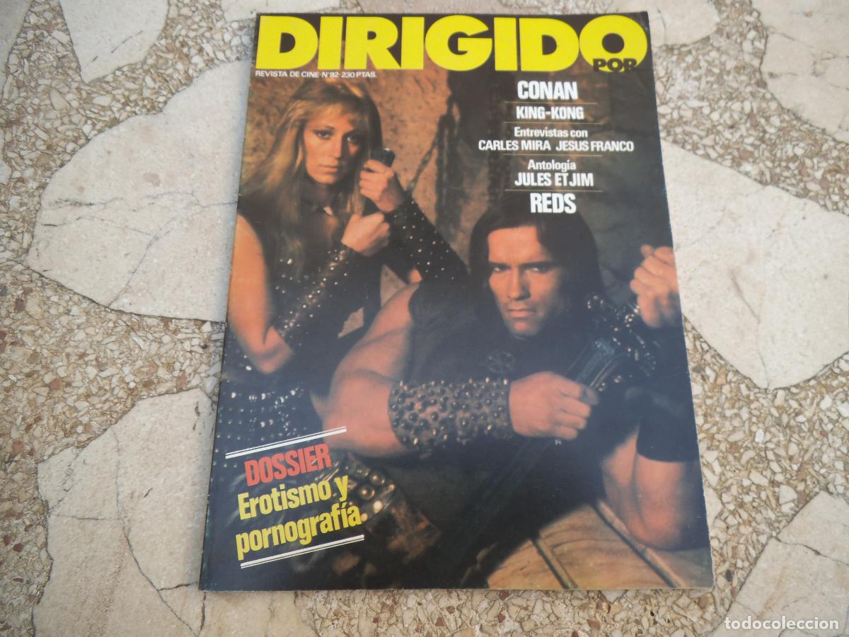 Cine: dirigido por n&ordm; 92, dossir erotismo y pornografia, conan, king-kong, jules et jim, reds,