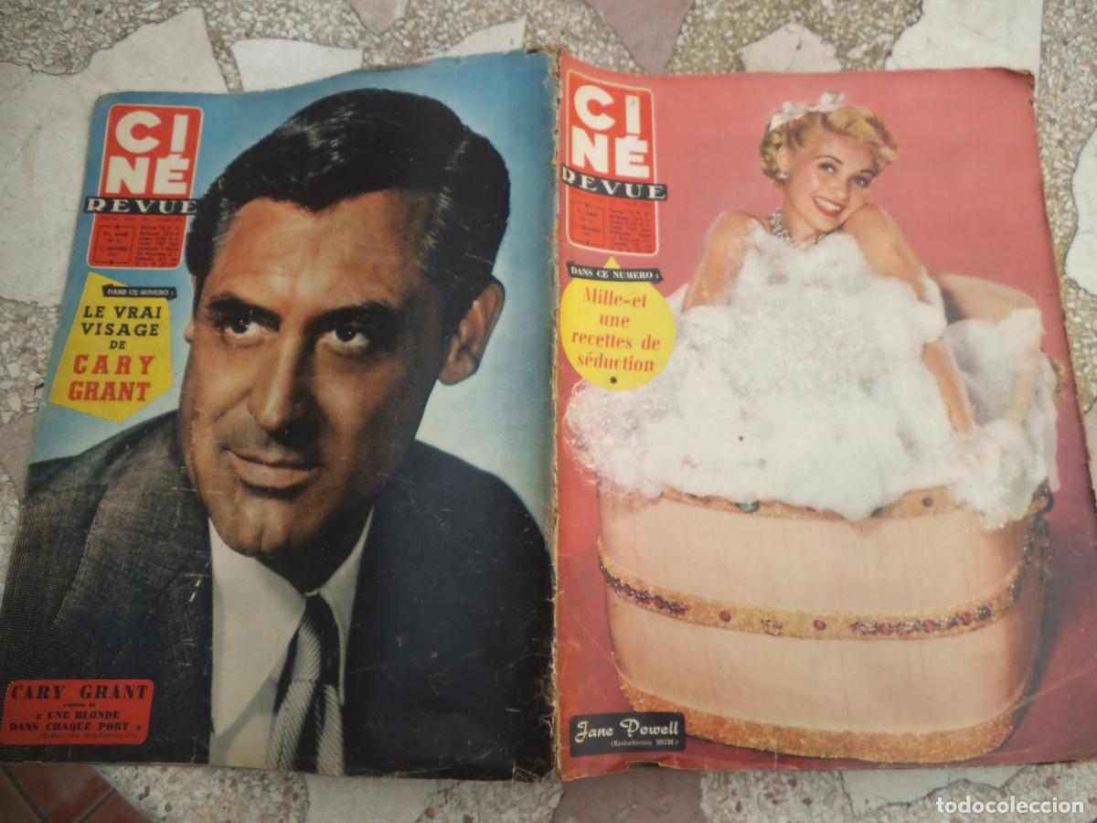Cine: cine revue n&ordm; 52 octubre 1957, portada jane powell, gary grant