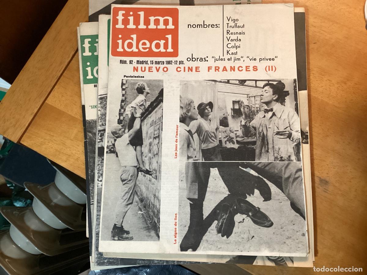 Cine: FILM IDEAL N&ordm; 83 84 86 87 88 89 92 VIGO TRUFFAUT RESNAIS VARDA COLPI KAST 5&euro; UND