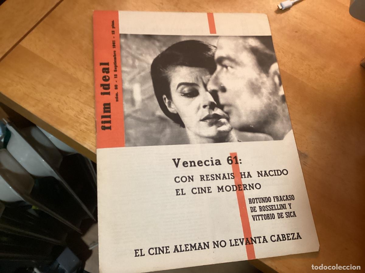 Cine: FILM IDEAL - N&ordm; 80 - 1961 - VENECIA 61, CINE ALEMAN, SAN SEBASTIAN ROSSELLINI DE SICA BERLANGA...