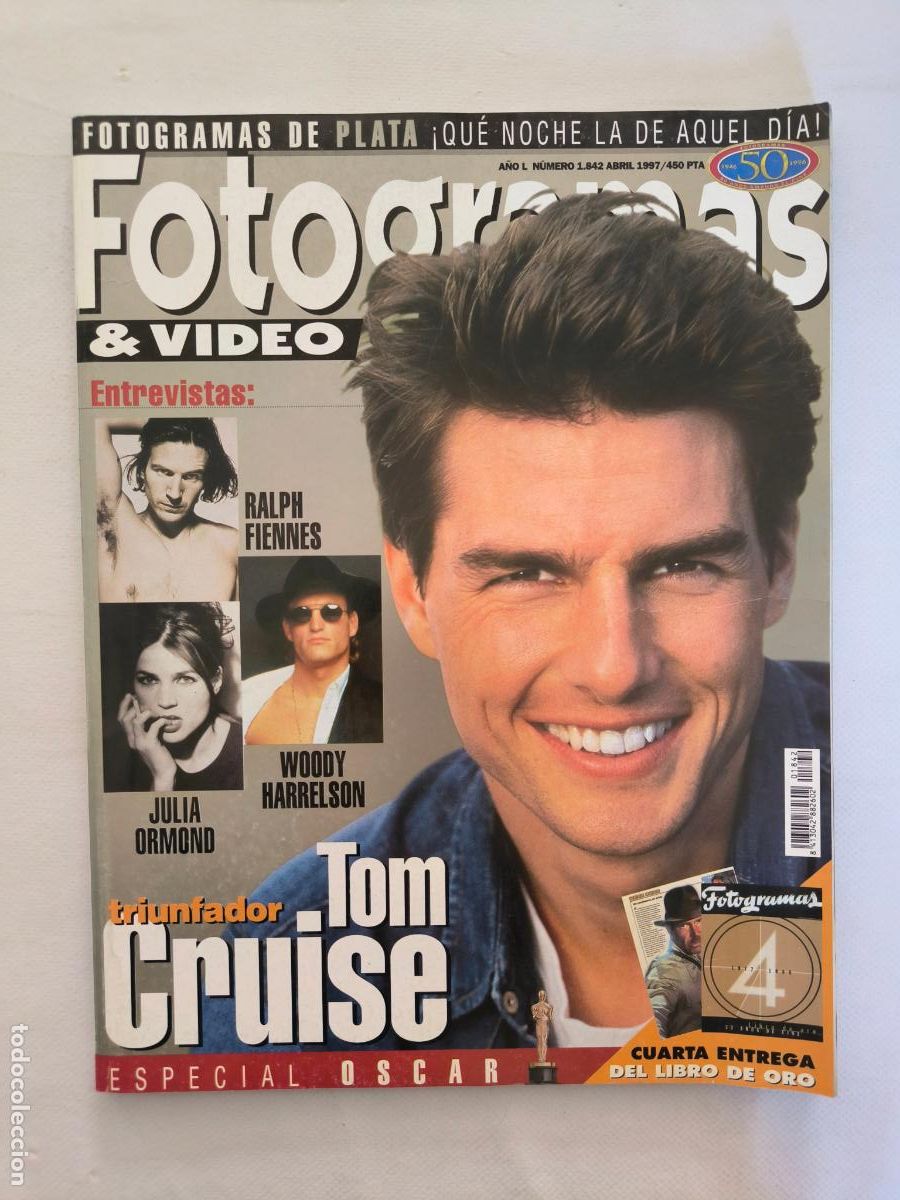 Cine: FOTOGRAMAS A&Ntilde;O L N&ordm; 1842 - ABRIL 1997 - TOM CRUISE (047A)