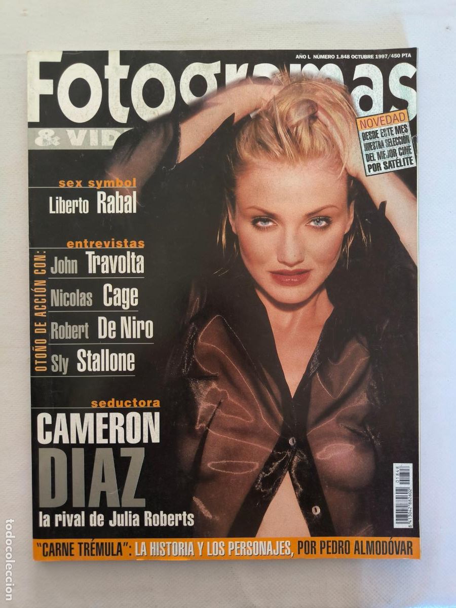 Cine: FOTOGRAMAS A&Ntilde;O L N&ordm; 1848 - OCTUBRE 1997 - CAMERON DIAZ (047A)