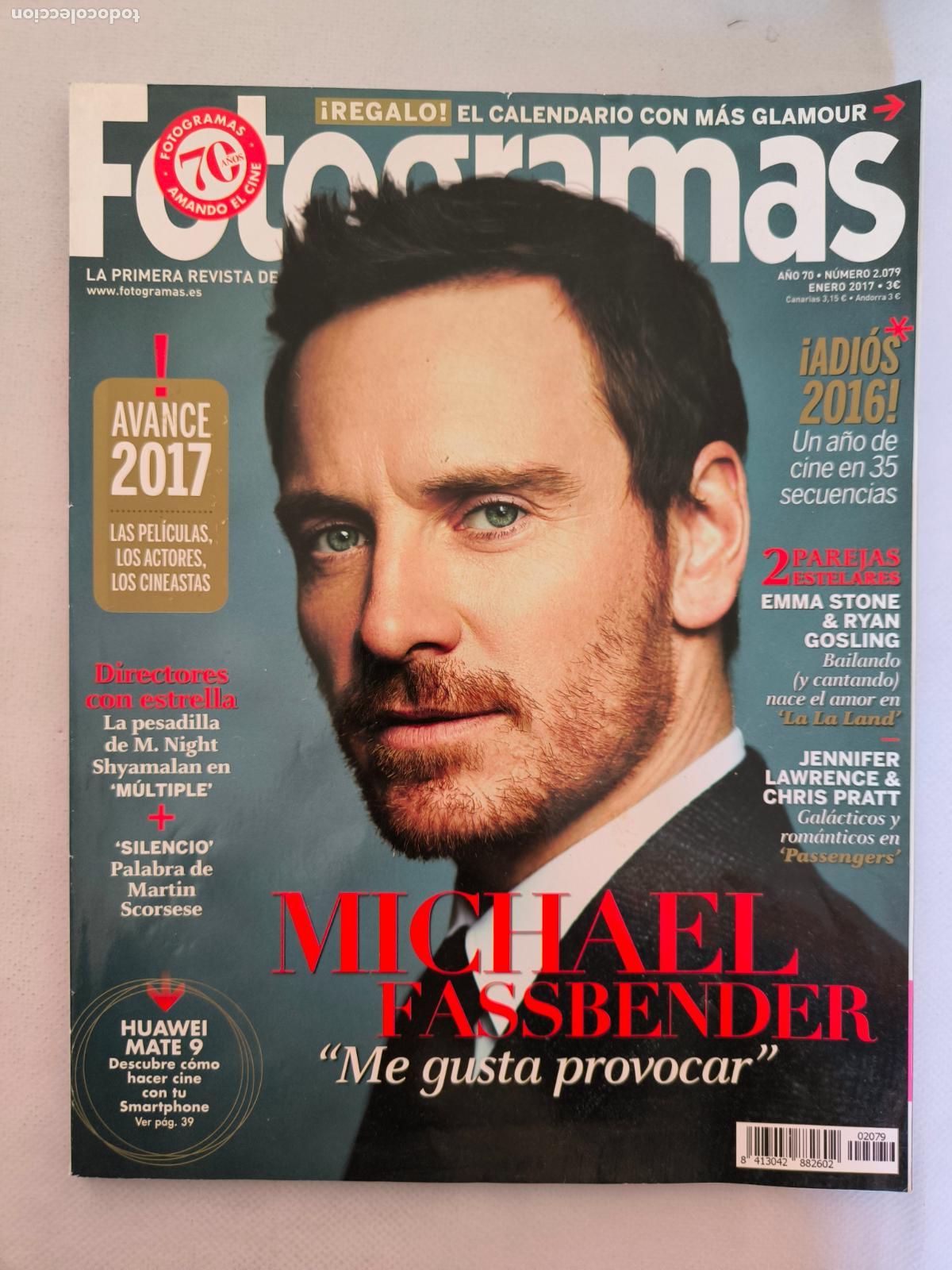 Cine: FOTOGRAMAS N&ordm; 2079 - A&Ntilde;O 70 - ENERO 2017 - MICHAEL FASSBENDER (194)